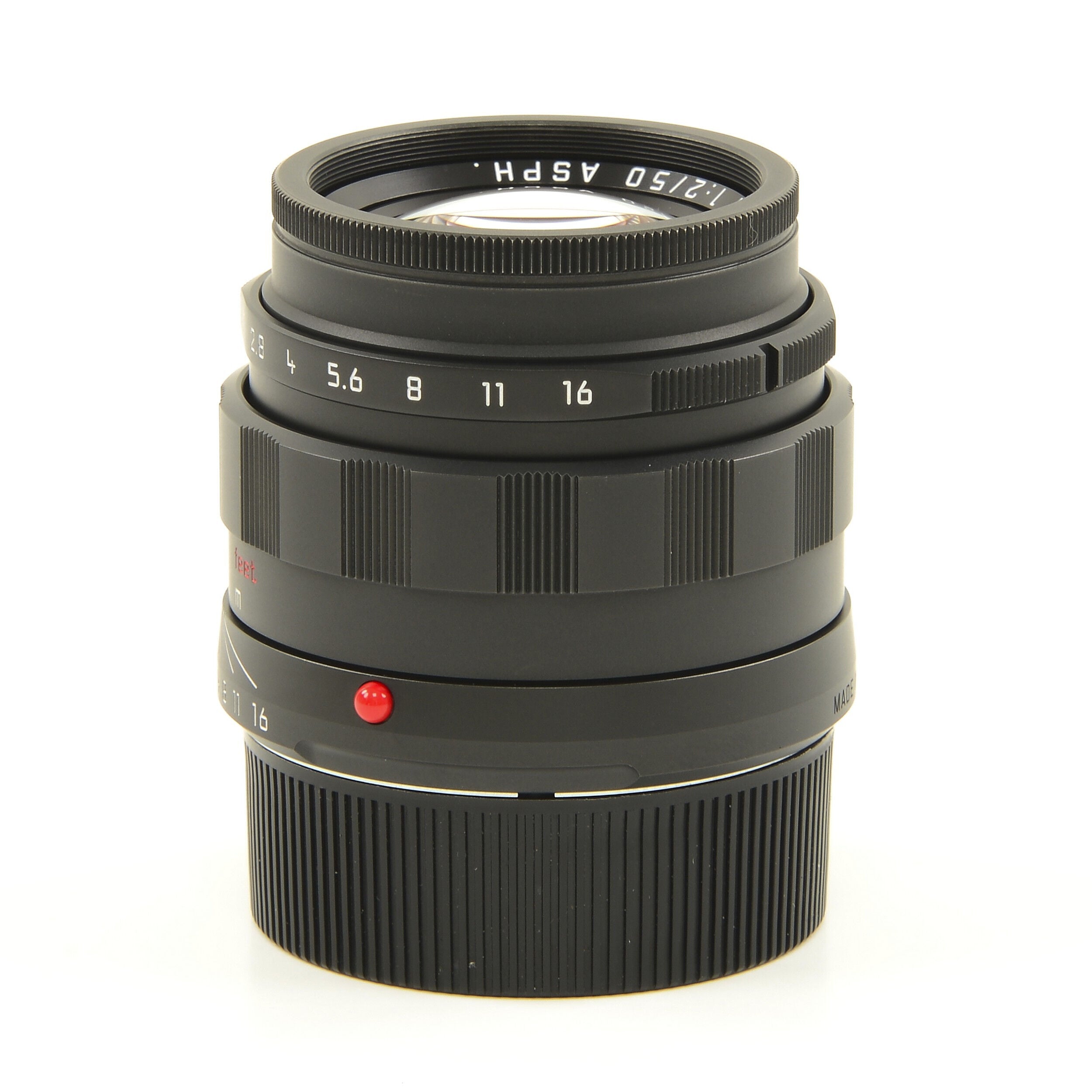 Leica 50mm f2 APO-Summicron-M ASPH Black Chrome Limited Edition + Doos