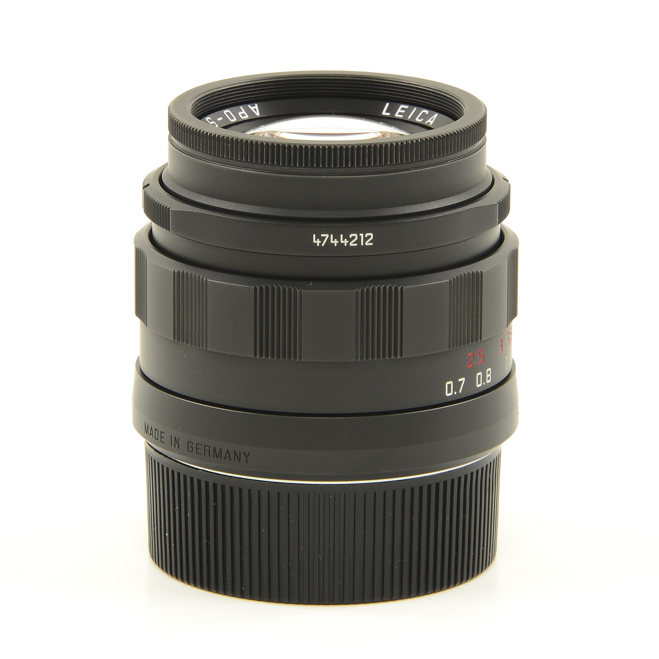 Leica 50mm f2 APO-Summicron-M ASPH Black Chrome Limited Edition + Doos