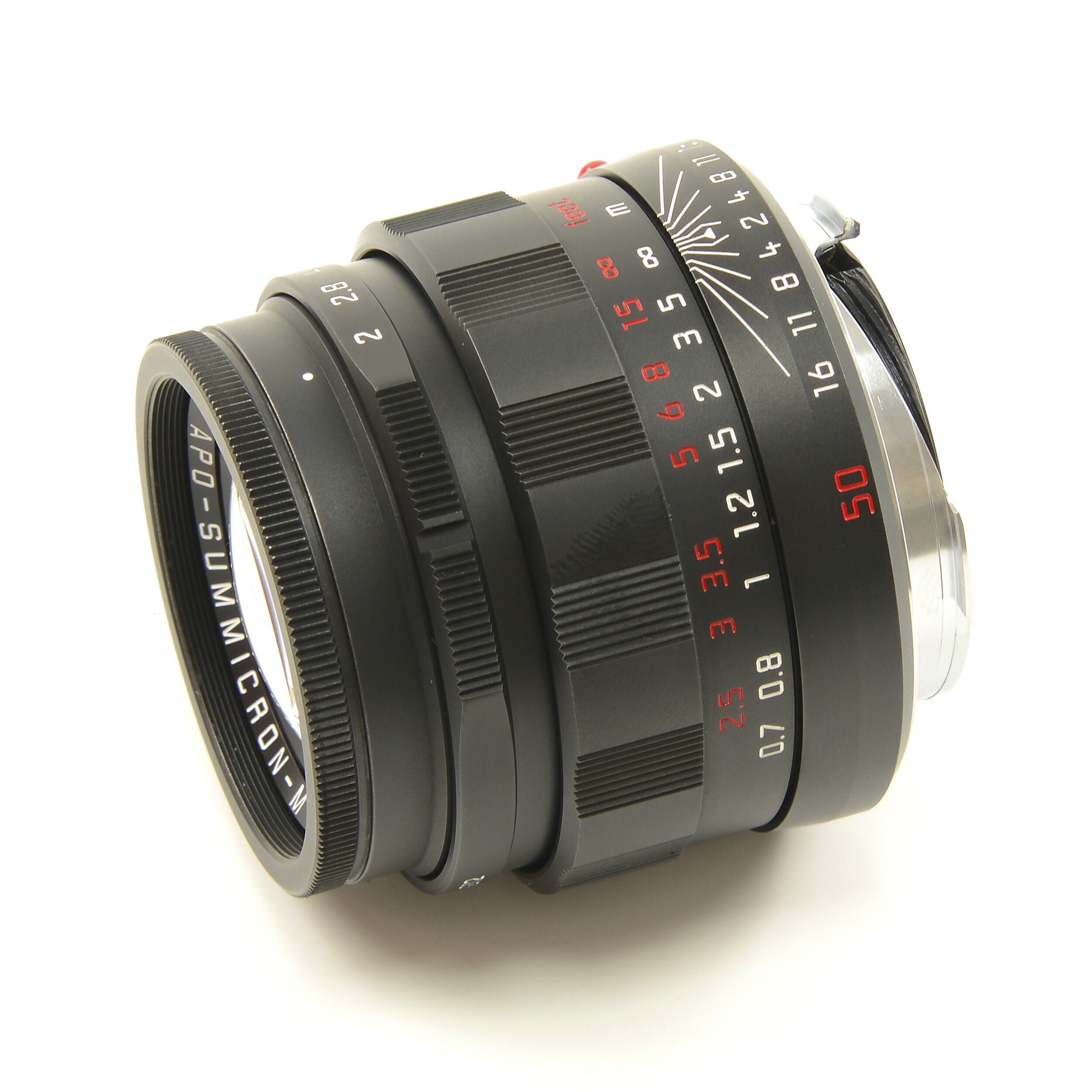Leica 50mm f2 APO-Summicron-M ASPH Black Chrome Limited Edition + Doos