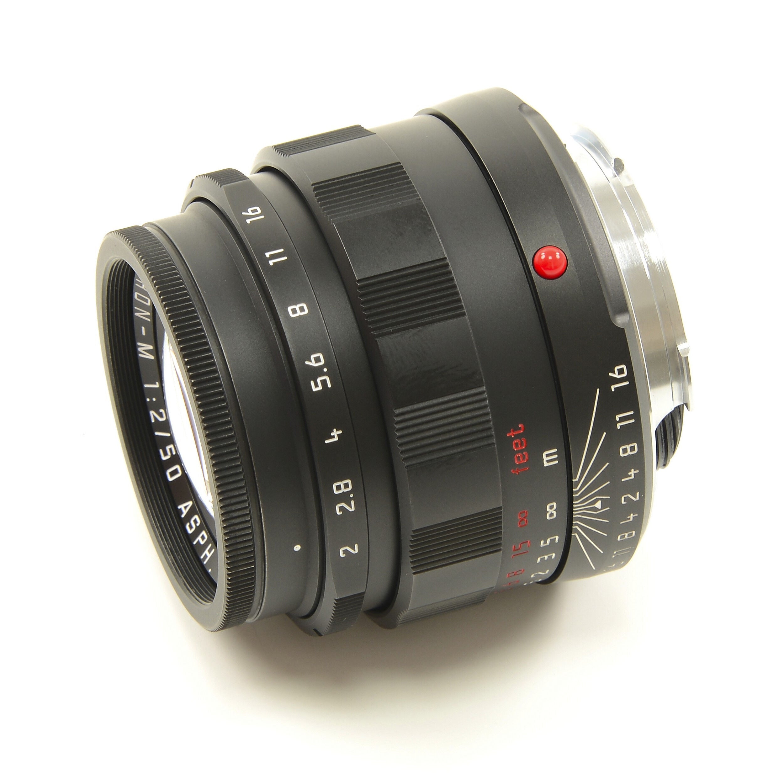 Leica 50mm f2 APO-Summicron-M ASPH Black Chrome Limited Edition + Doos