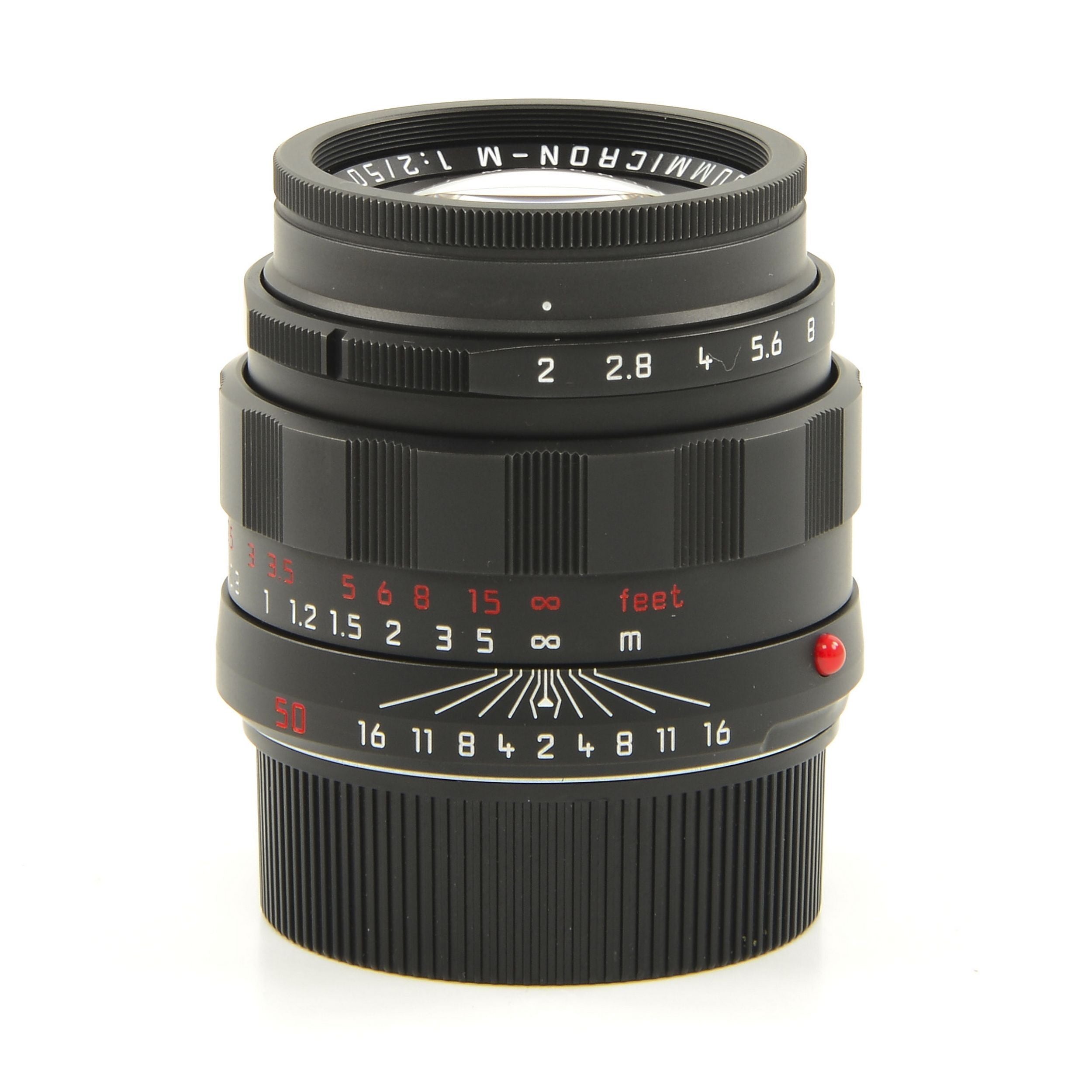 Leica 50mm f2 APO-Summicron-M ASPH Black Chrome Limited Edition + Doos