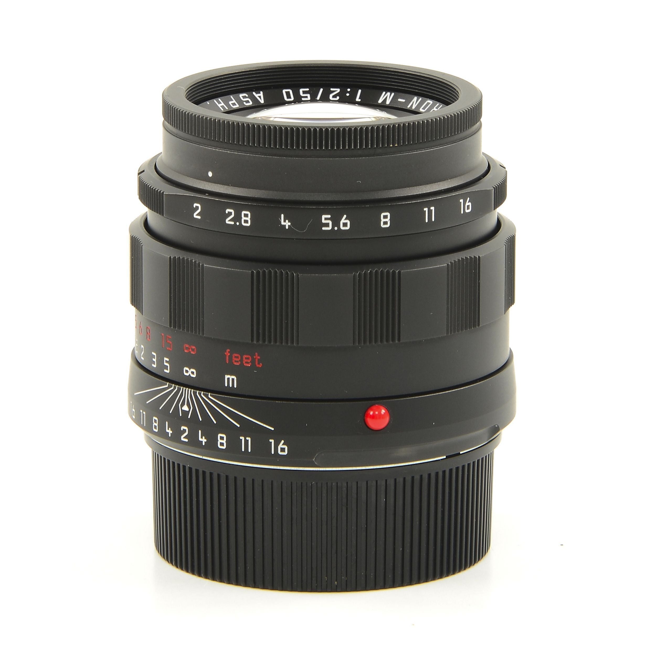 Leica 50mm f2 APO-Summicron-M ASPH Black Chrome Limited Edition + Doos
