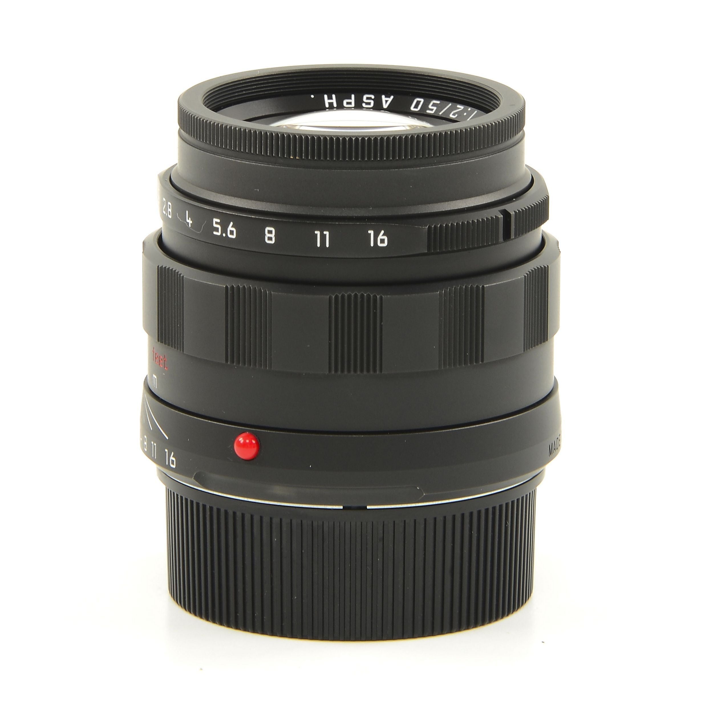 Leica 50mm f2 APO-Summicron-M ASPH Black Chrome Limited Edition + Doos