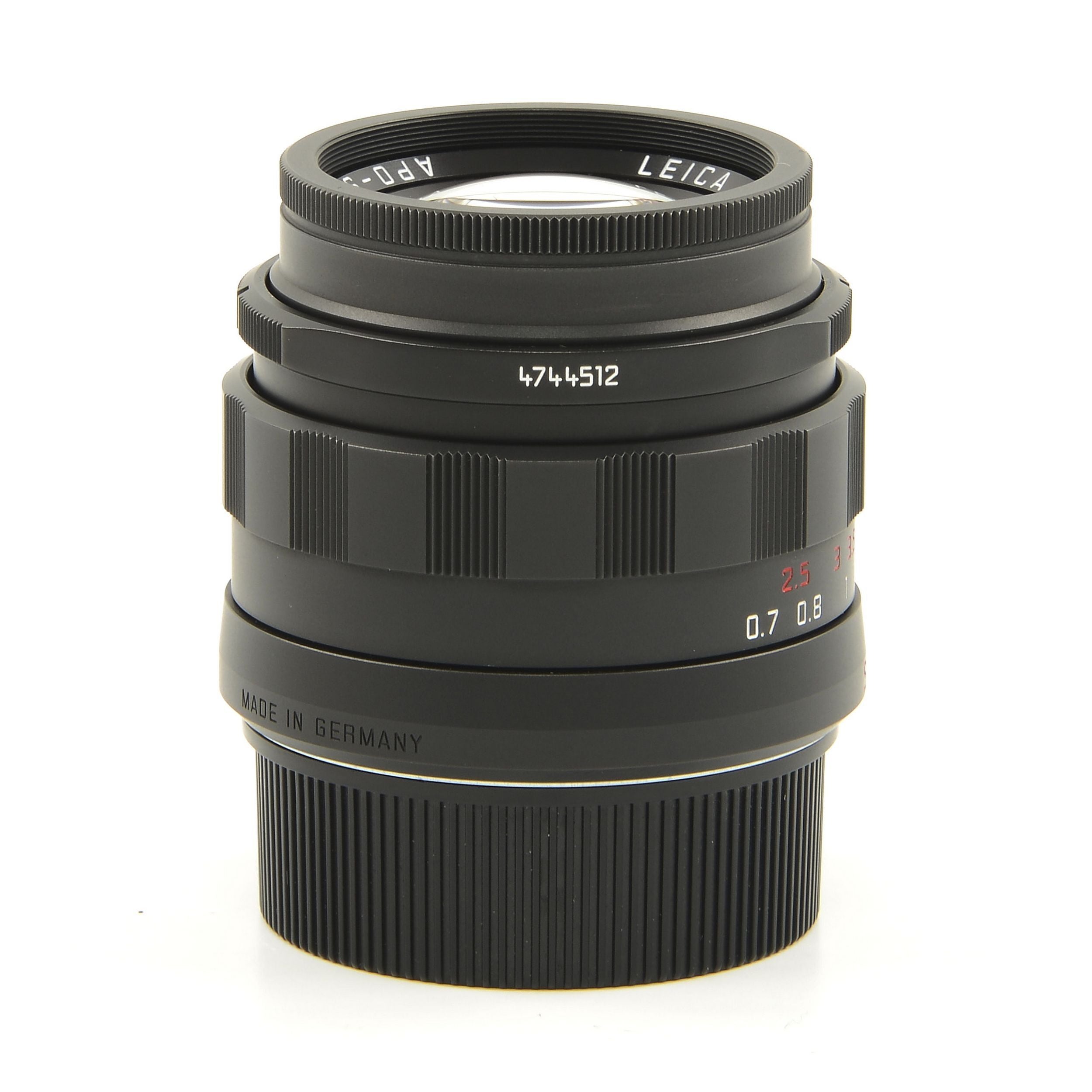 Leica 50mm f2 APO-Summicron-M ASPH Black Chrome Limited Edition + Doos