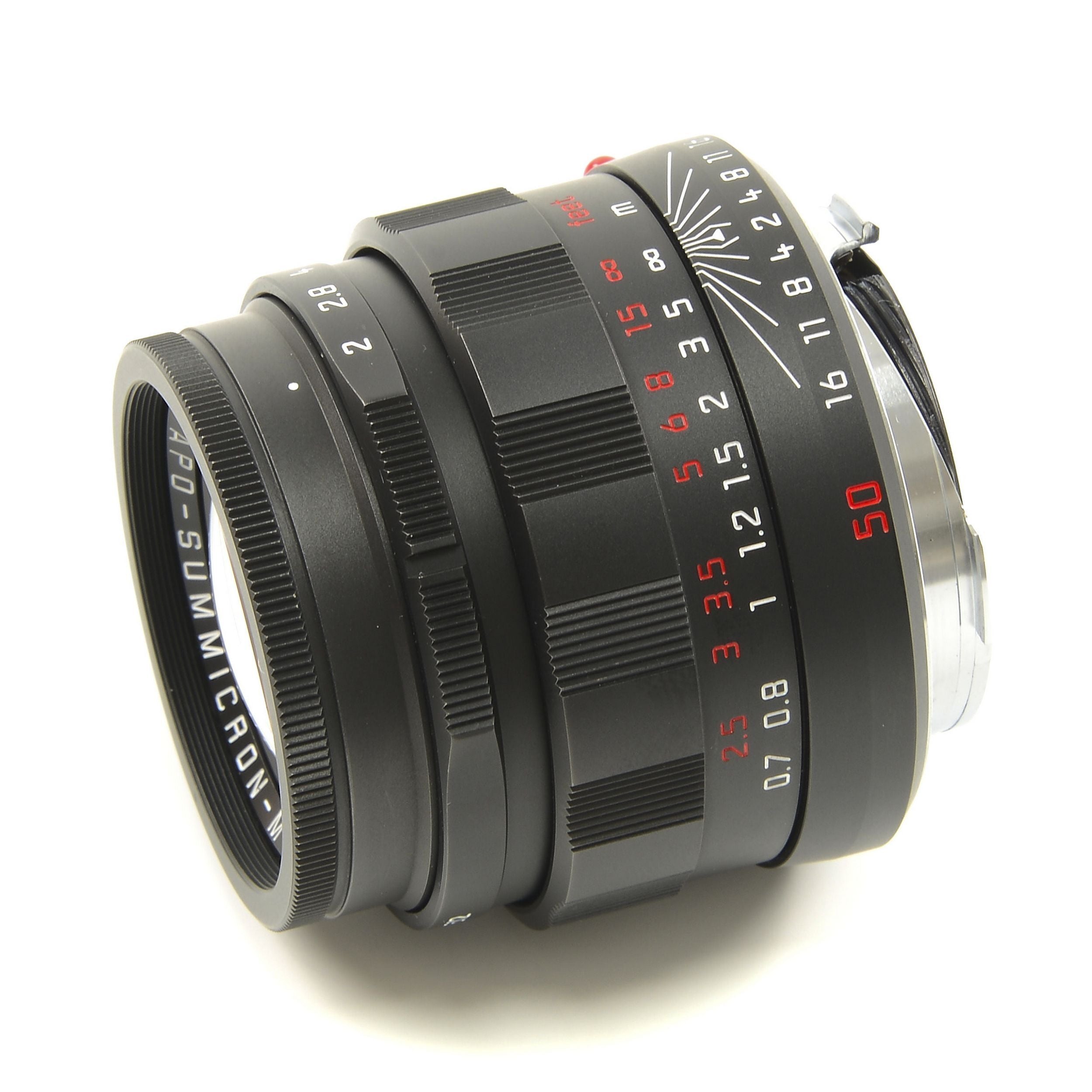 Leica 50mm f2 APO-Summicron-M ASPH Black Chrome Limited Edition + Doos
