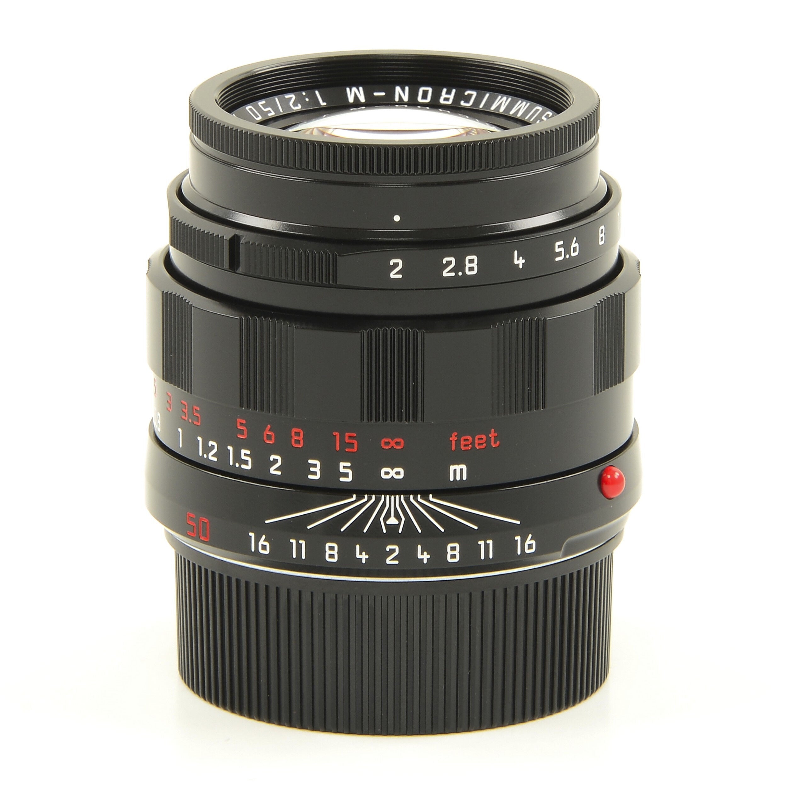 Leica 50mm f2 APO-Summicron-M ASPH LHSA Black Paint + Doos