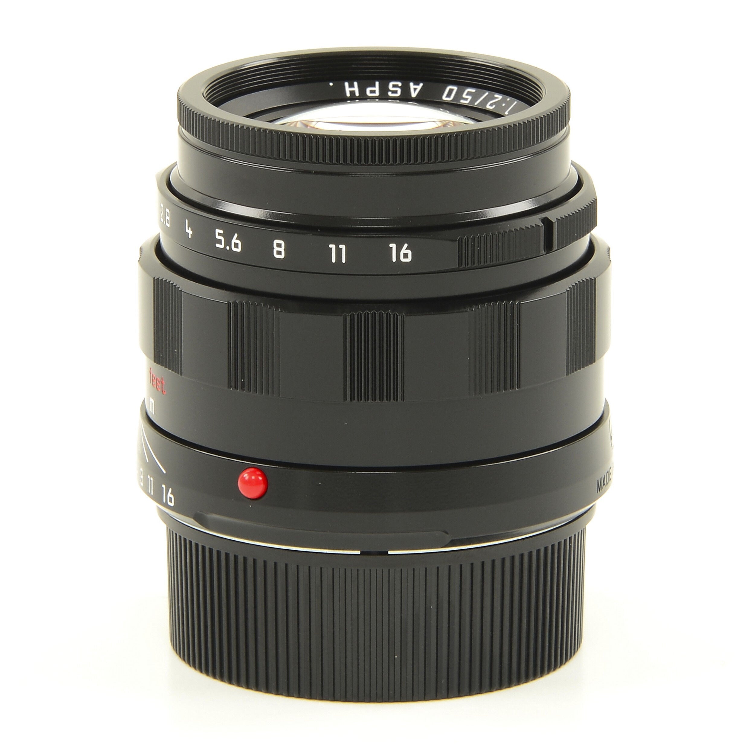 Leica 50mm f2 APO-Summicron-M ASPH LHSA Black Paint + Doos
