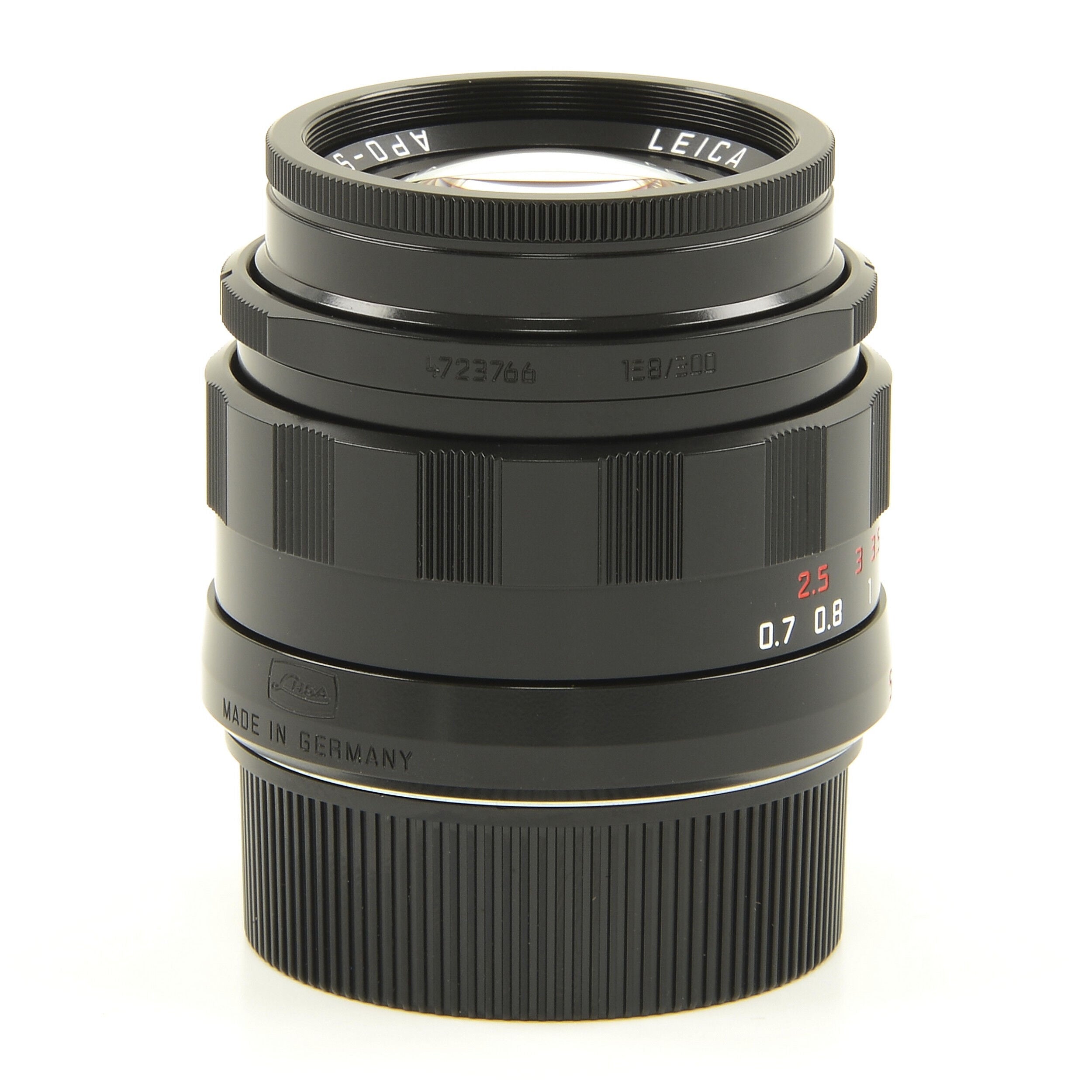 Leica 50mm f2 APO-Summicron-M ASPH LHSA Black Paint + Doos