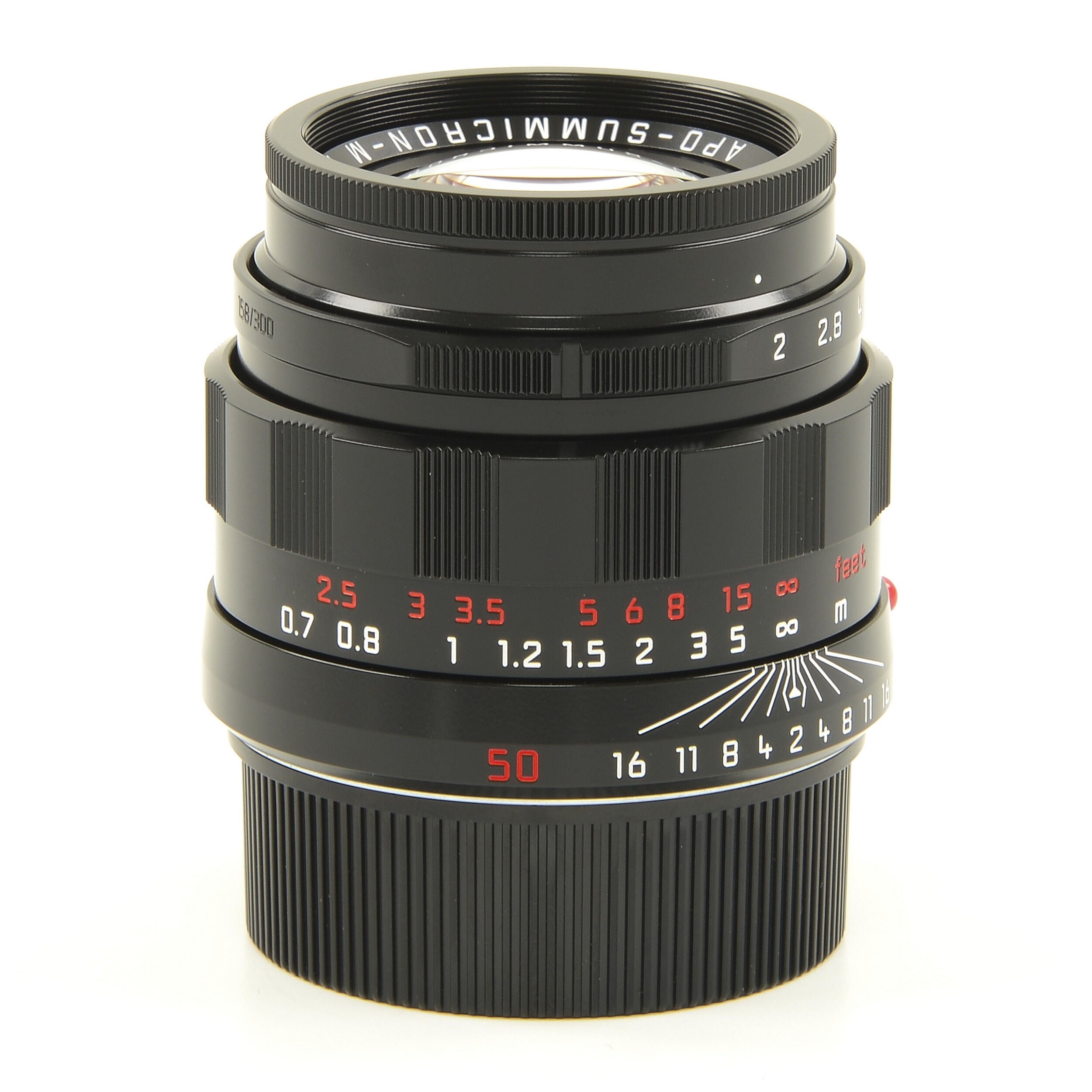 Leica 50mm f2 APO-Summicron-M ASPH LHSA Black Paint + Doos