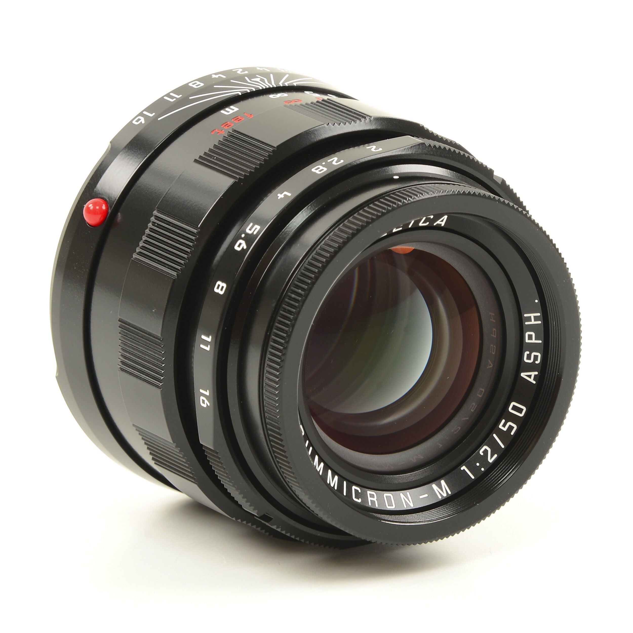 Leica 50mm f2 APO-Summicron-M ASPH LHSA Black Paint + Doos