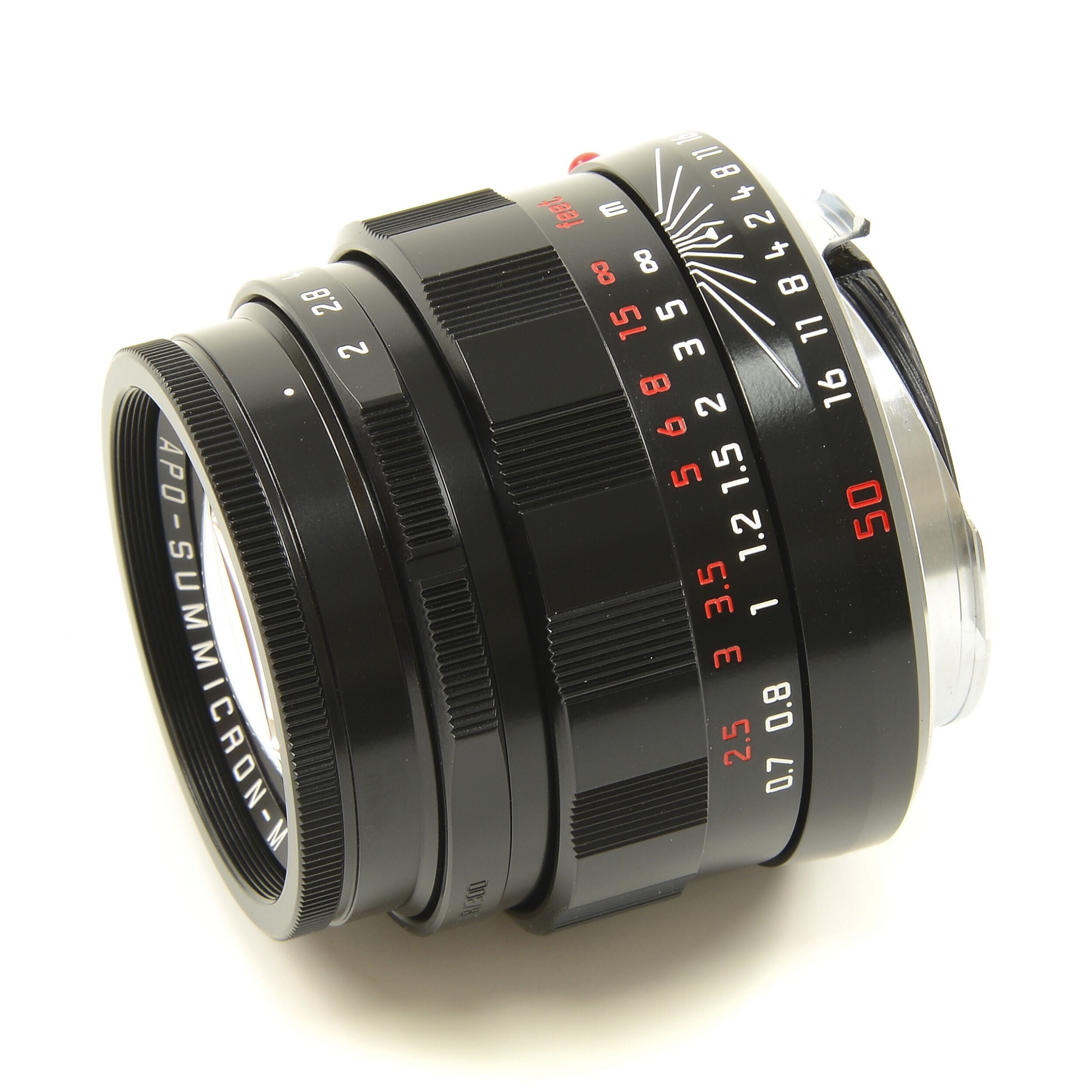 Leica 50mm f2 APO-Summicron-M ASPH LHSA Black Paint + Doos