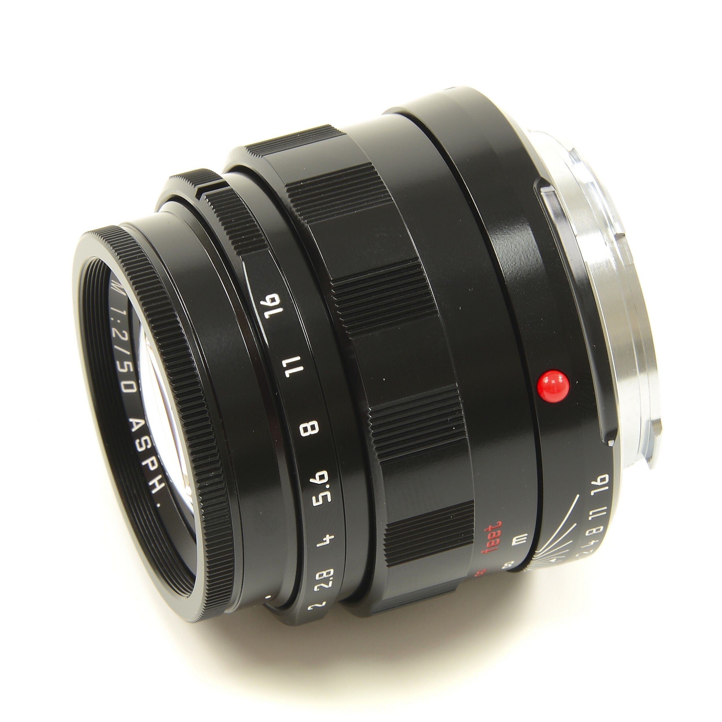 Leica 50mm f2 APO-Summicron-M ASPH LHSA Black Paint + Doos