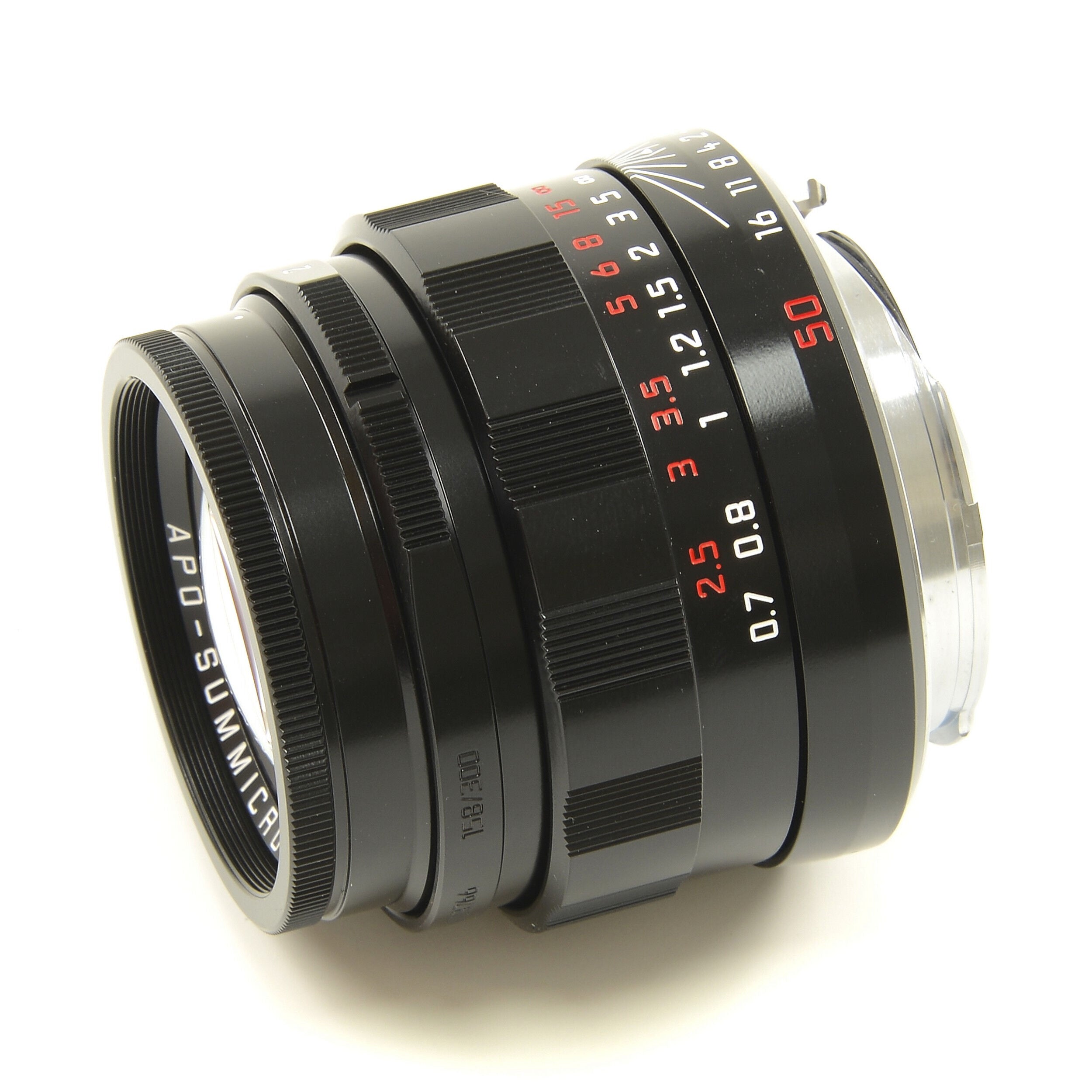 Leica 50mm f2 APO-Summicron-M ASPH LHSA Black Paint + Doos