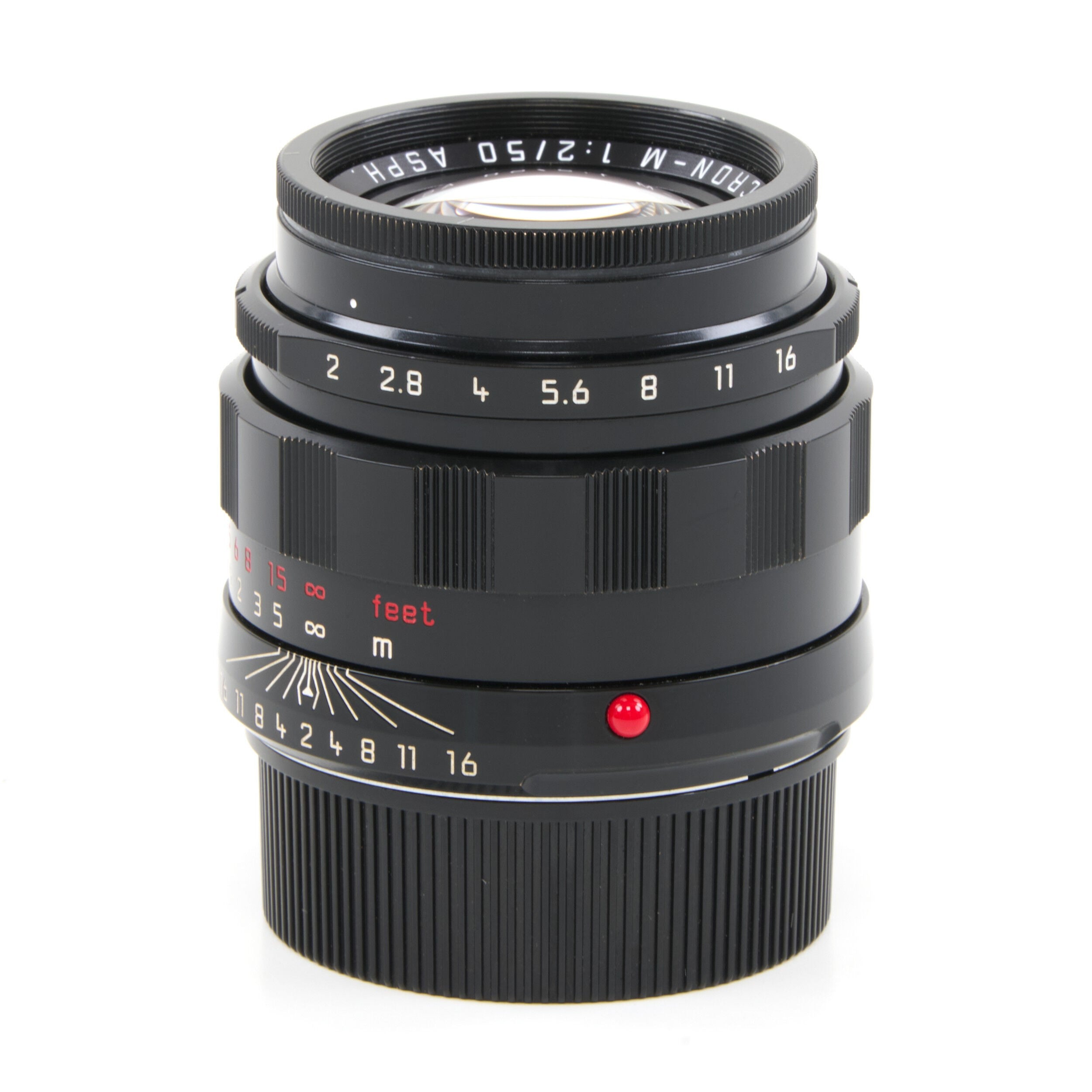 Leica 50mm f2 APO-Summicron-M ASPH LHSA Black Paint Zwart Lak + Doos