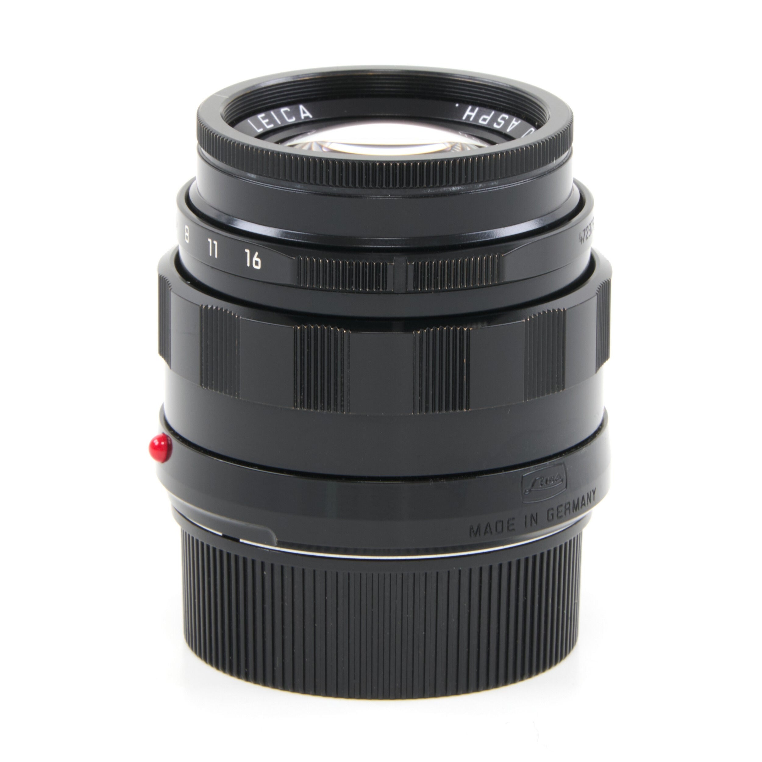 Leica 50mm f2 APO-Summicron-M ASPH LHSA Black Paint Zwart Lak + Doos