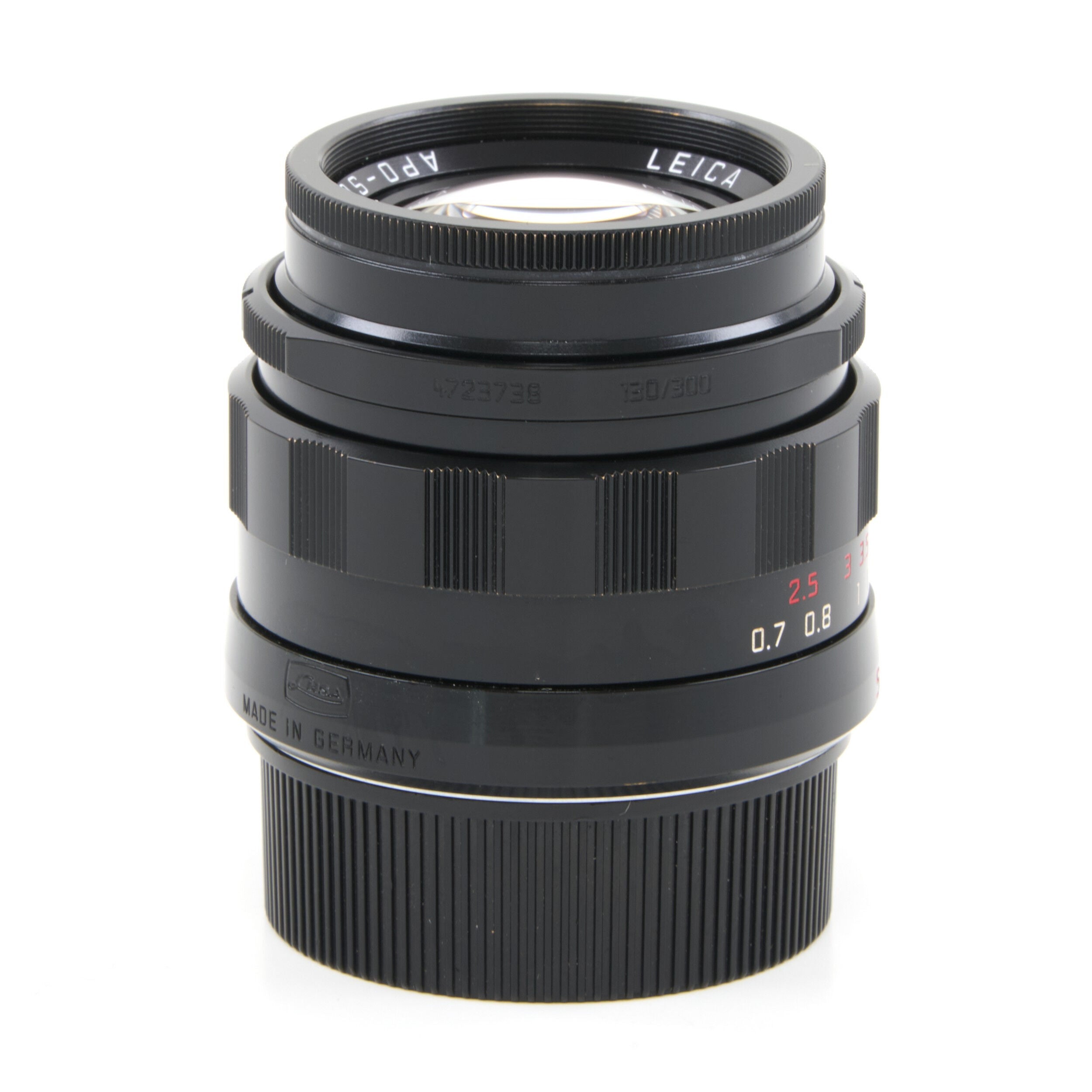 Leica 50mm f2 APO-Summicron-M ASPH LHSA Black Paint Zwart Lak + Doos