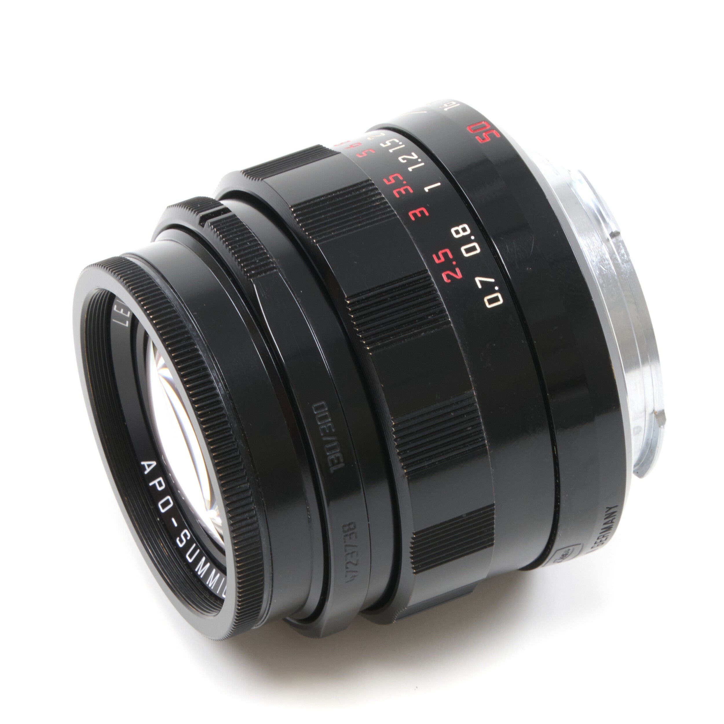 Leica 50mm f2 APO-Summicron-M ASPH LHSA Black Paint Zwart Lak + Doos