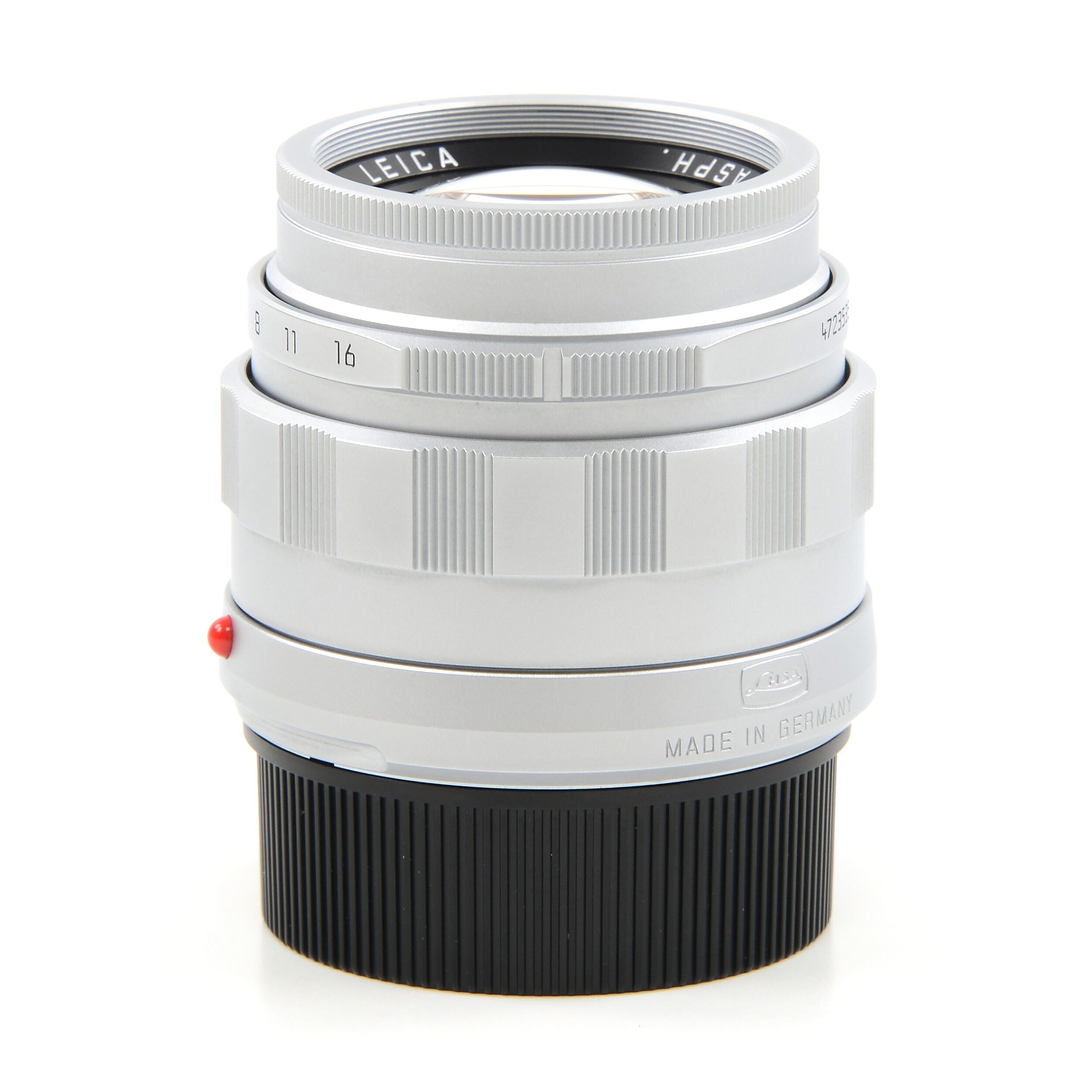 Leica 50mm f2 APO-Summicron-M ASPH LHSA Zilver + Doos