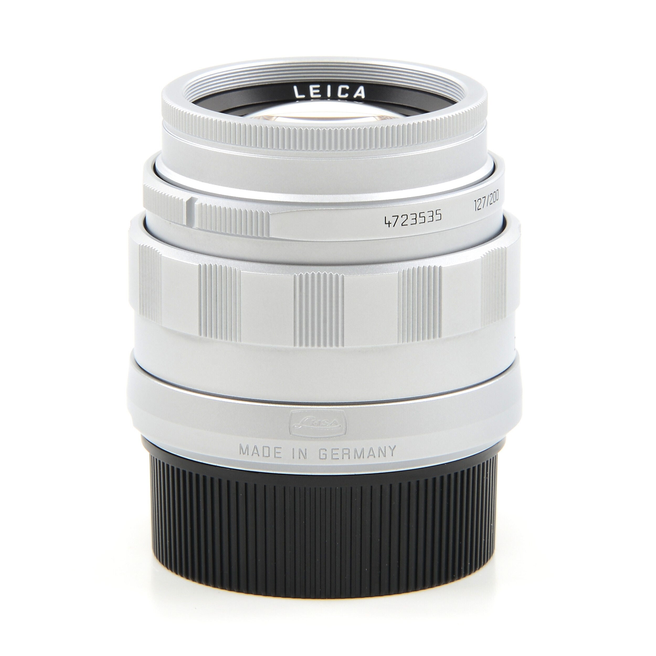 Leica 50mm f2 APO-Summicron-M ASPH LHSA Zilver + Doos