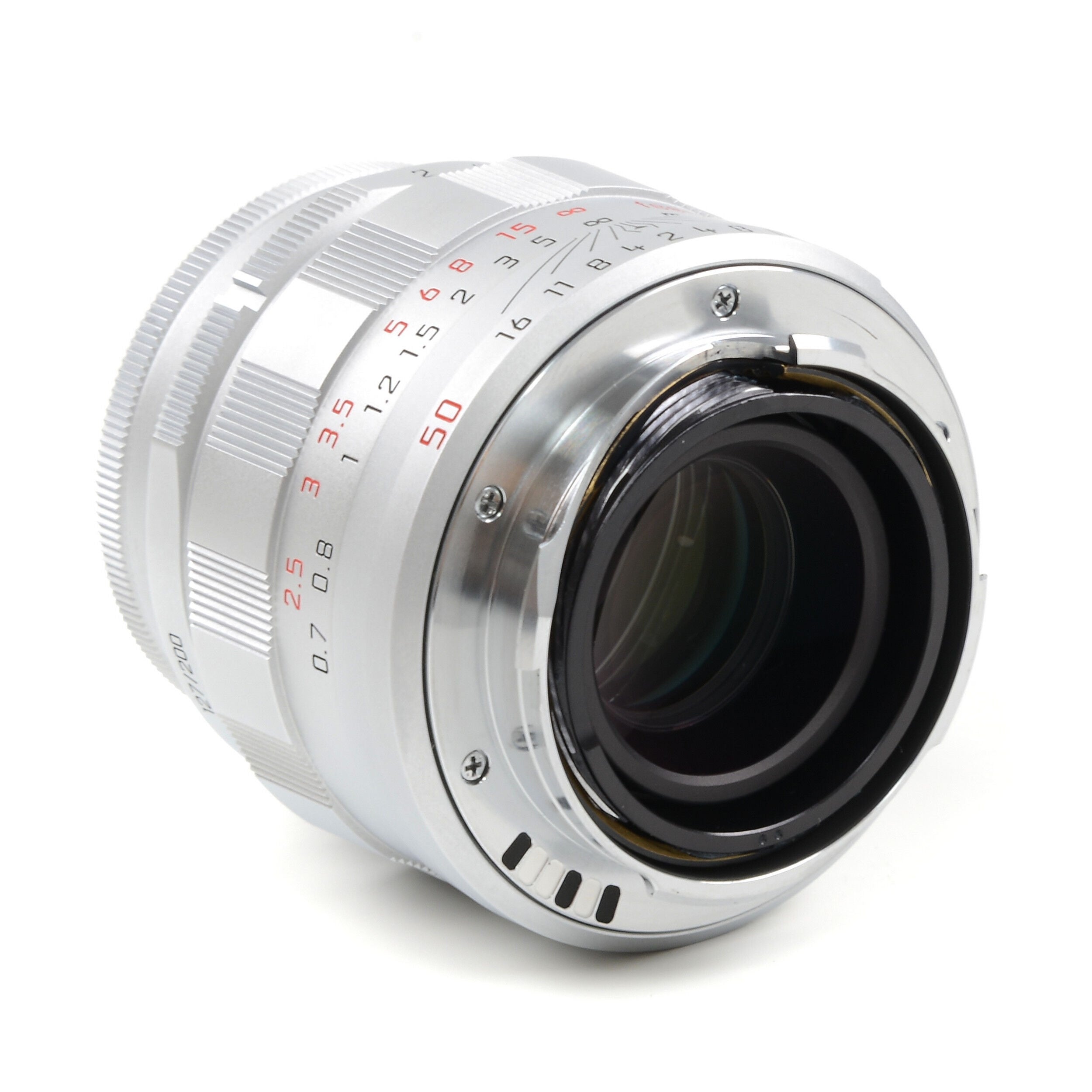 Leica 50mm f2 APO-Summicron-M ASPH LHSA Zilver + Doos