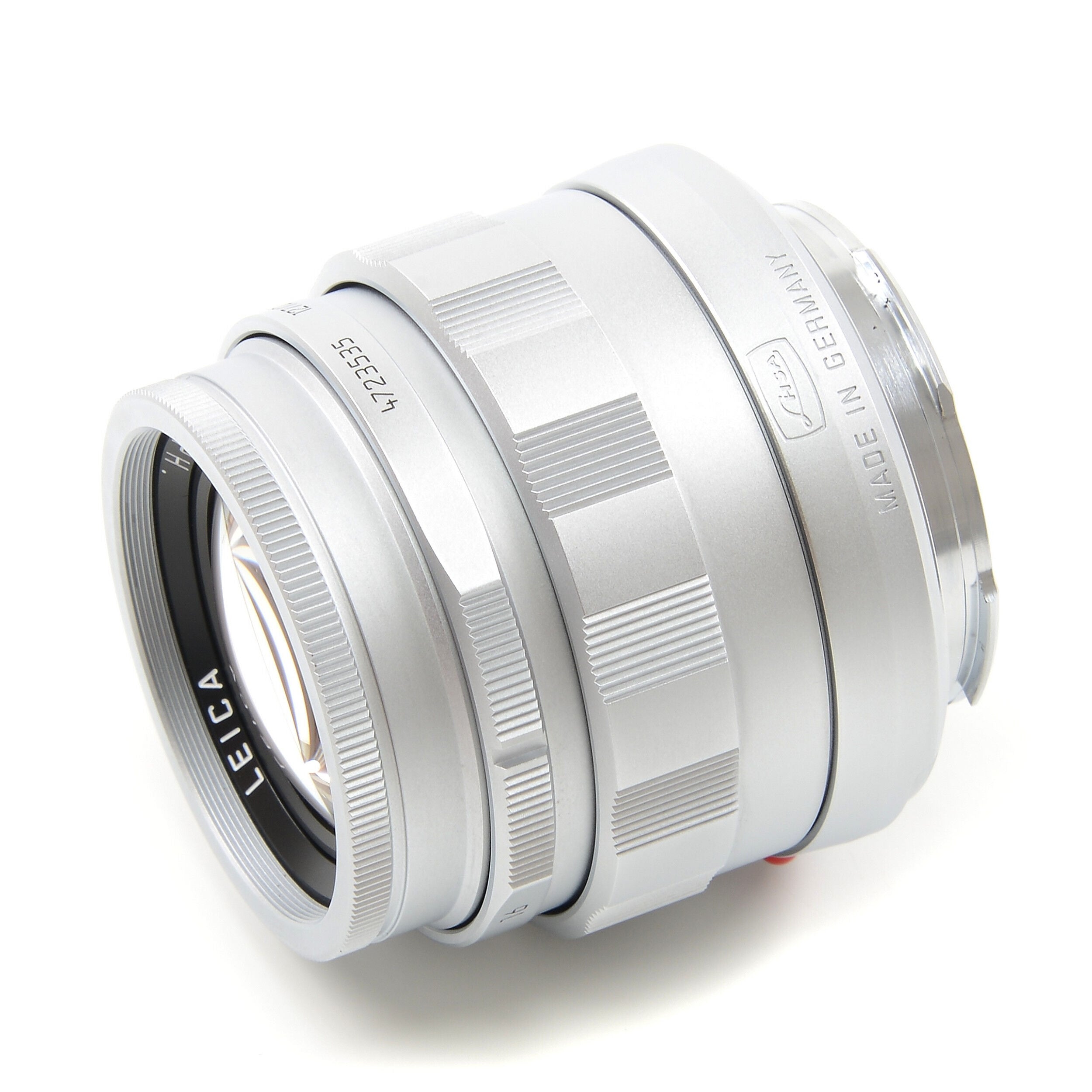 Leica 50mm f2 APO-Summicron-M ASPH LHSA Zilver + Doos