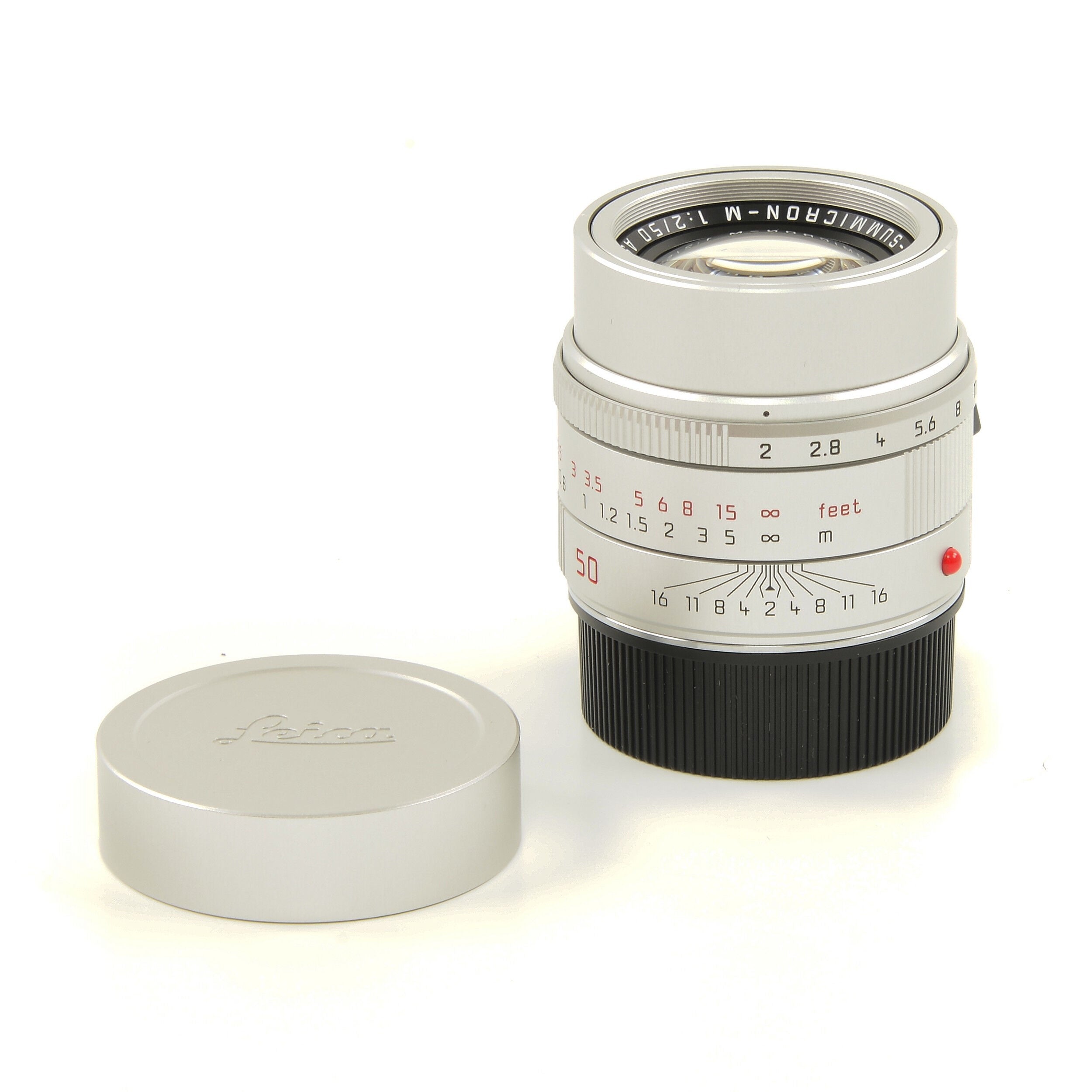 Leica 50mm f2 APO-Summicron-M Chroom + Doos