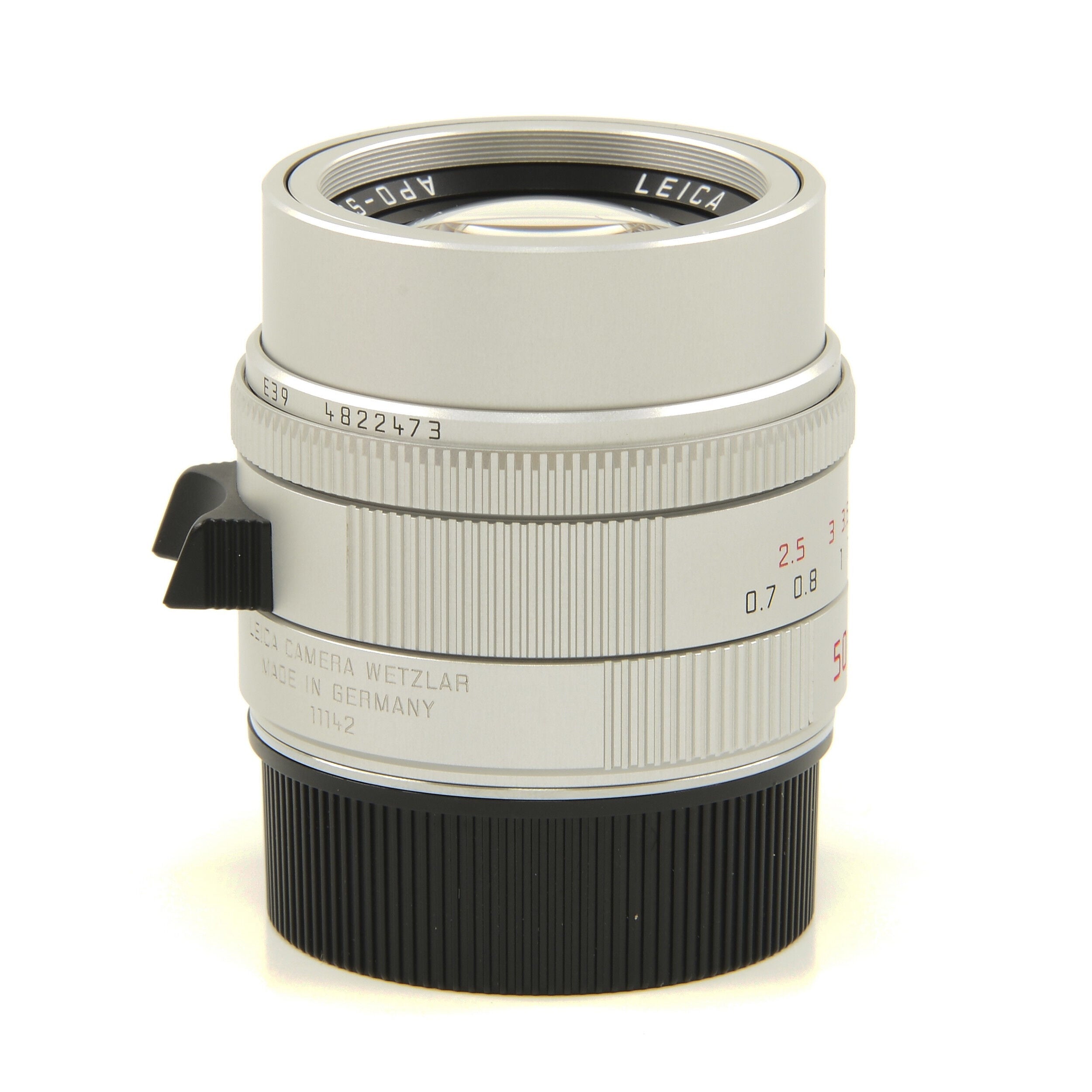 Leica 50mm f2 APO-Summicron-M Chroom + Doos