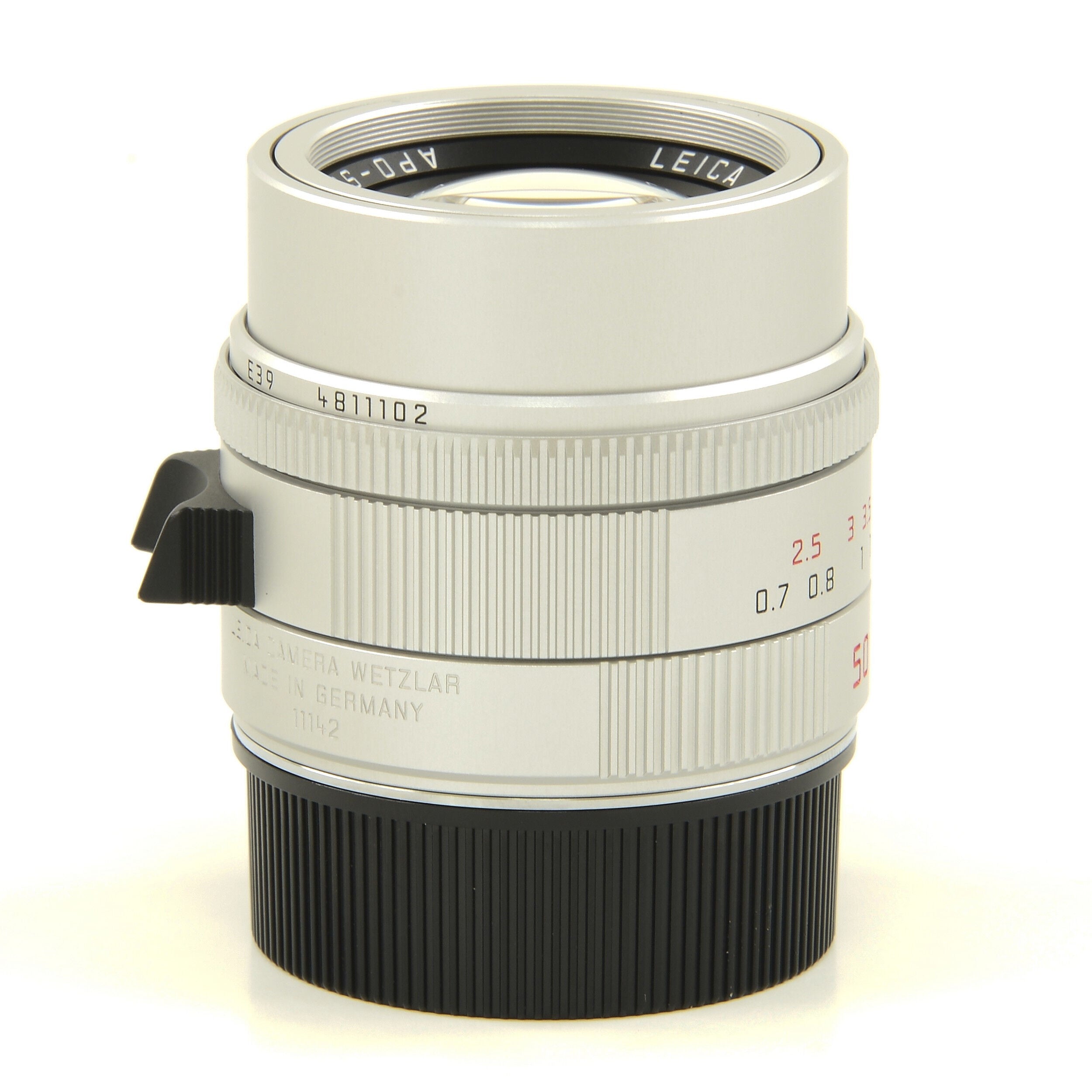 Leica 50mm f2 APO-Summicron-M Chroom + Doos