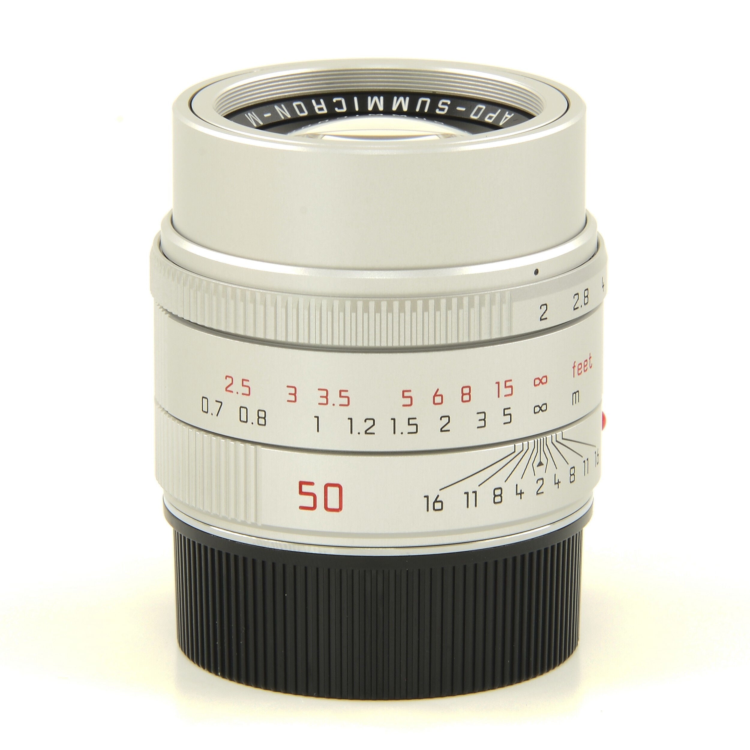 Leica 50mm f2 APO-Summicron-M Chroom + Doos