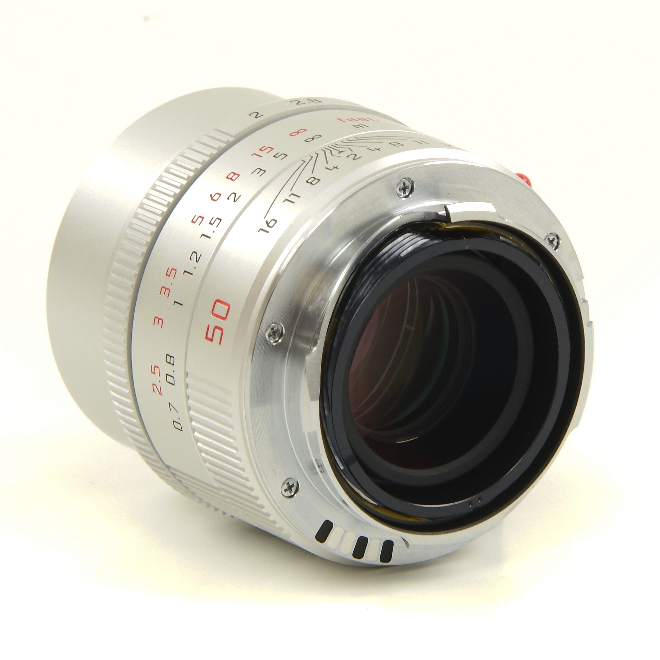 Leica 50mm f2 APO-Summicron-M Chroom + Doos