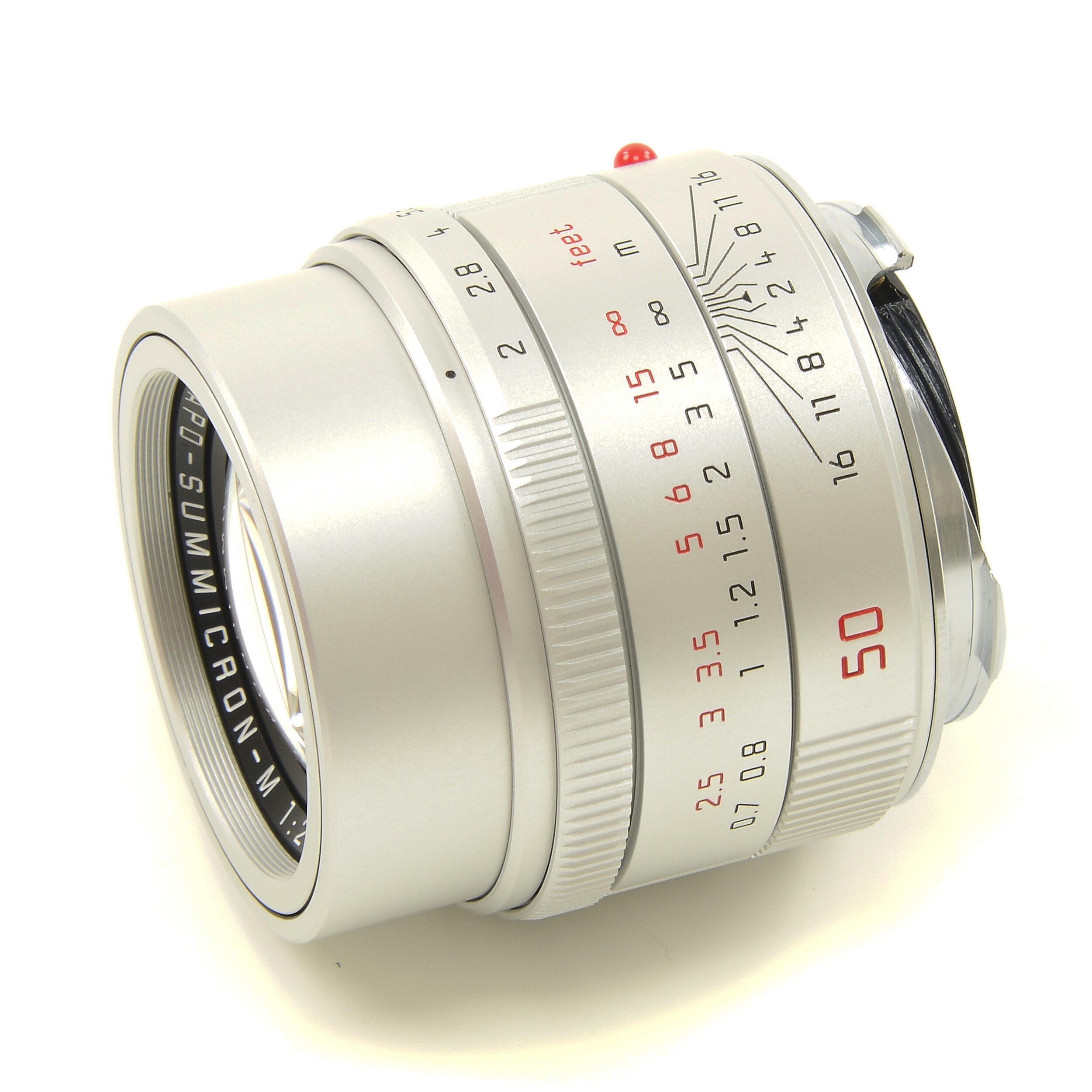 Leica 50mm f2 APO-Summicron-M Chroom + Doos