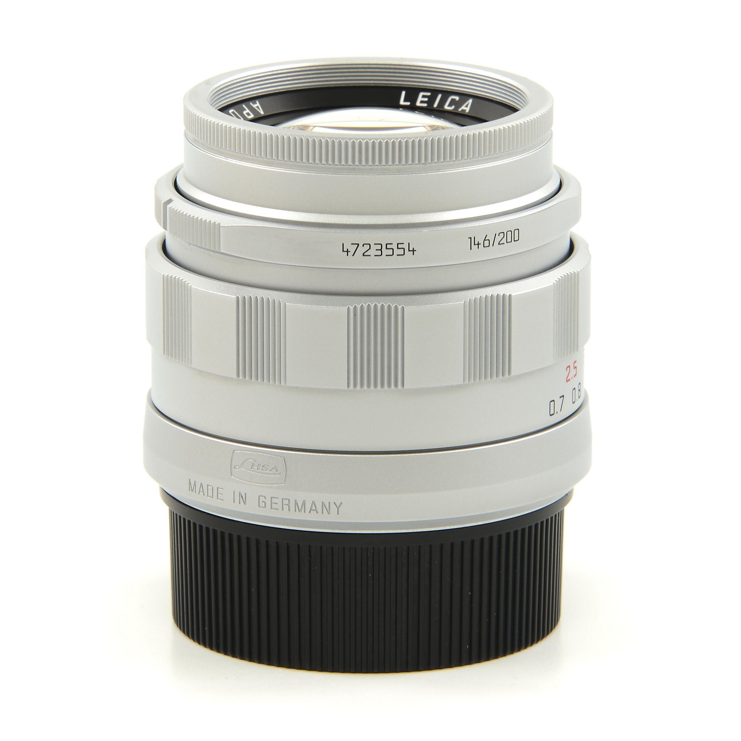 Leica 50mm f2 APO-Summicron-M ASPH LHSA Chroom