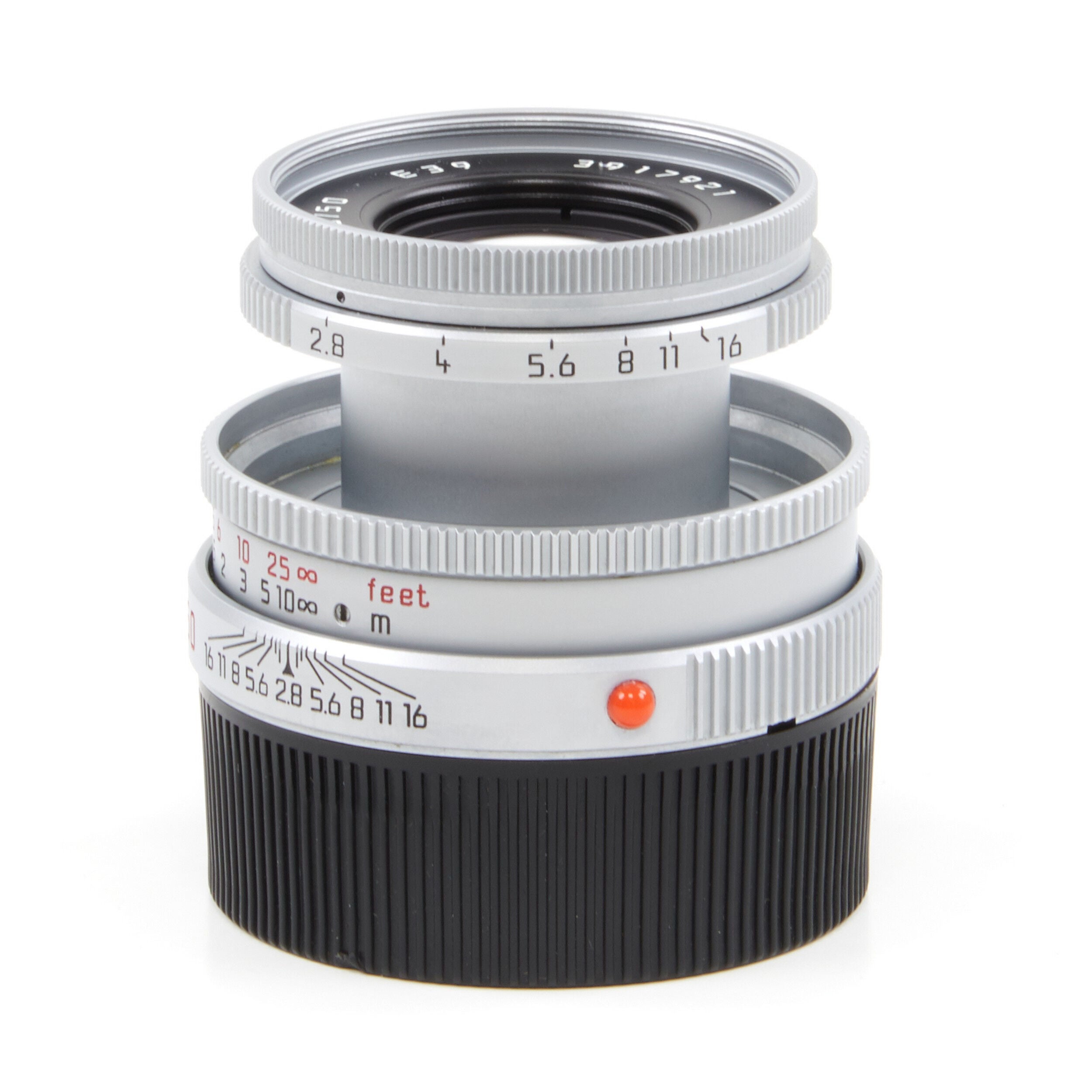 Leica 50mm f2.8 Elmar-M Chroom 6-Bit + Doos