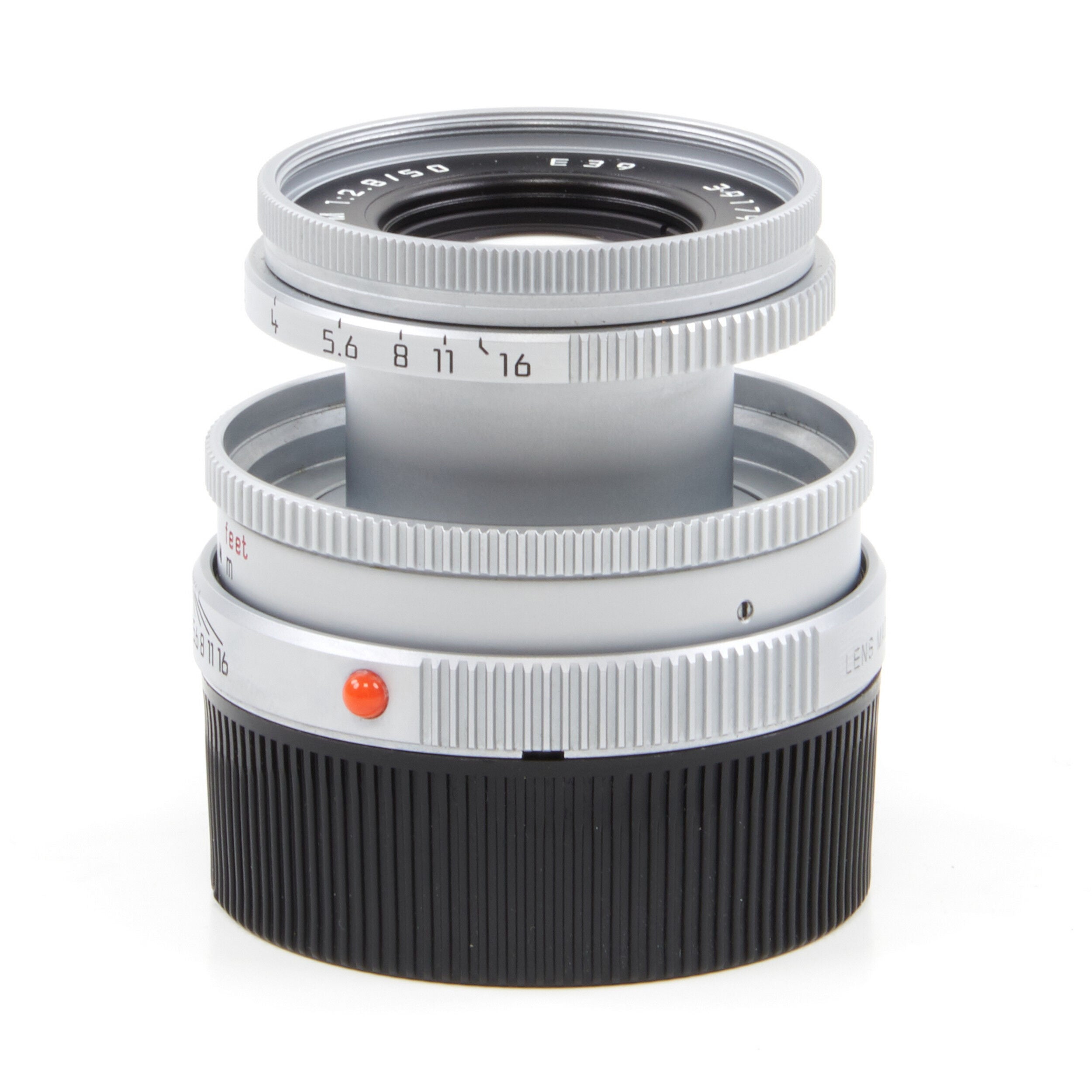Leica 50mm f2.8 Elmar-M Chroom 6-Bit + Doos