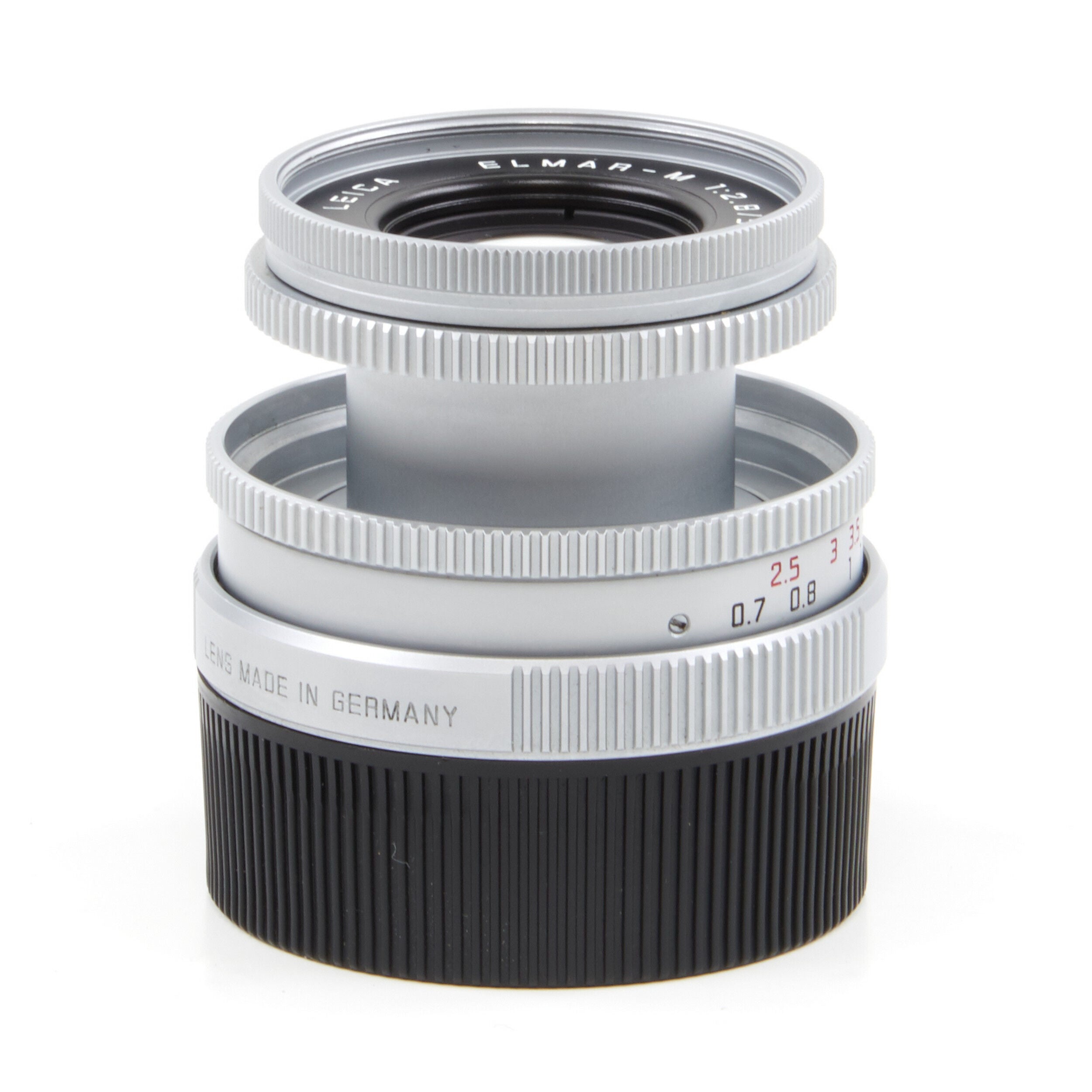Leica 50mm f2.8 Elmar-M Chroom 6-Bit + Doos