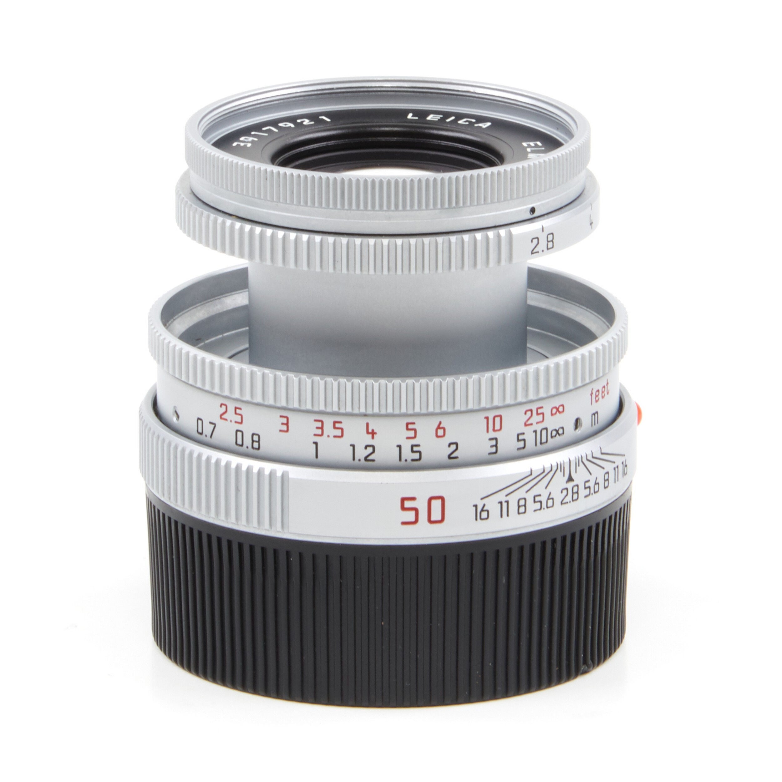 Leica 50mm f2.8 Elmar-M Chroom 6-Bit + Doos