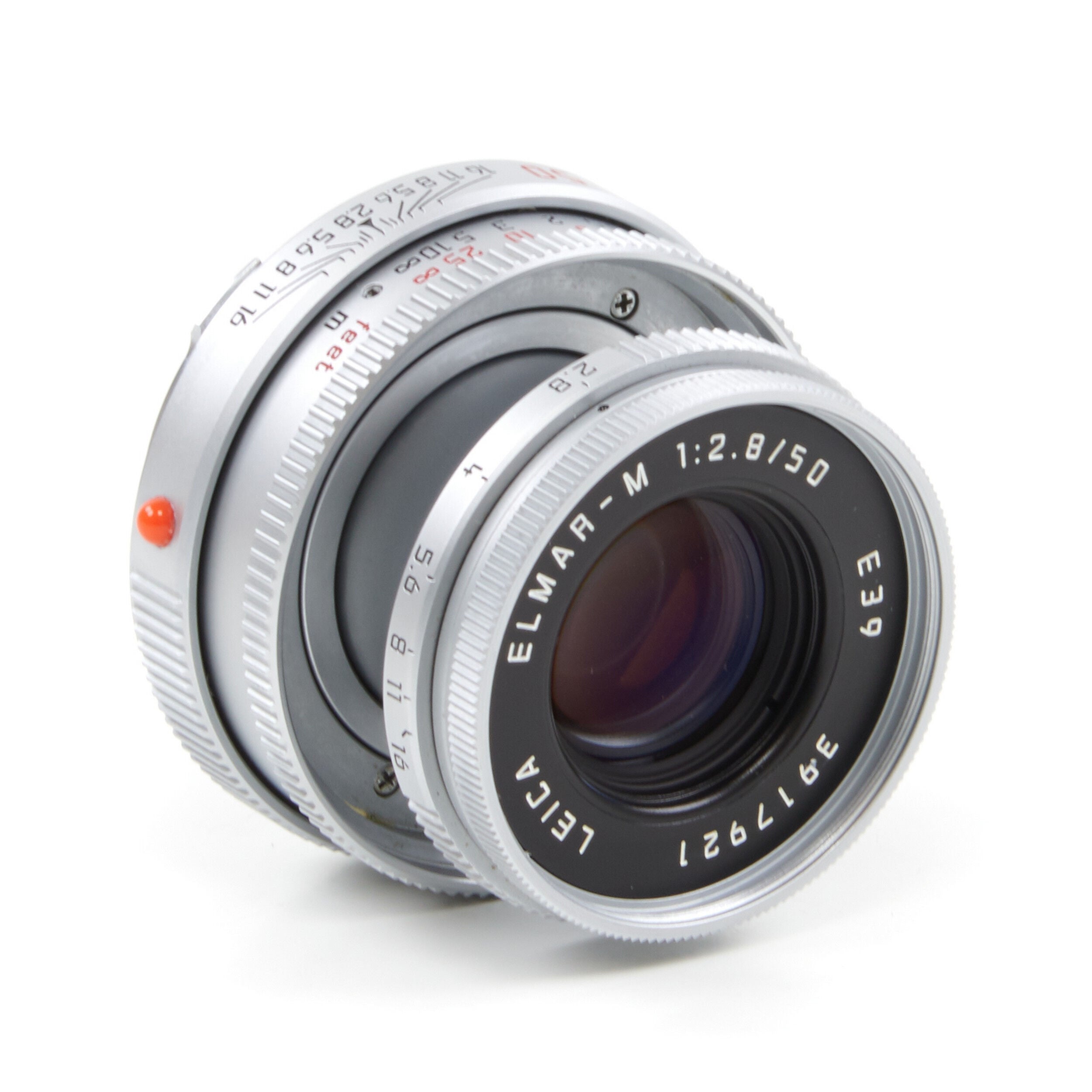 Leica 50mm f2.8 Elmar-M Chroom 6-Bit + Doos