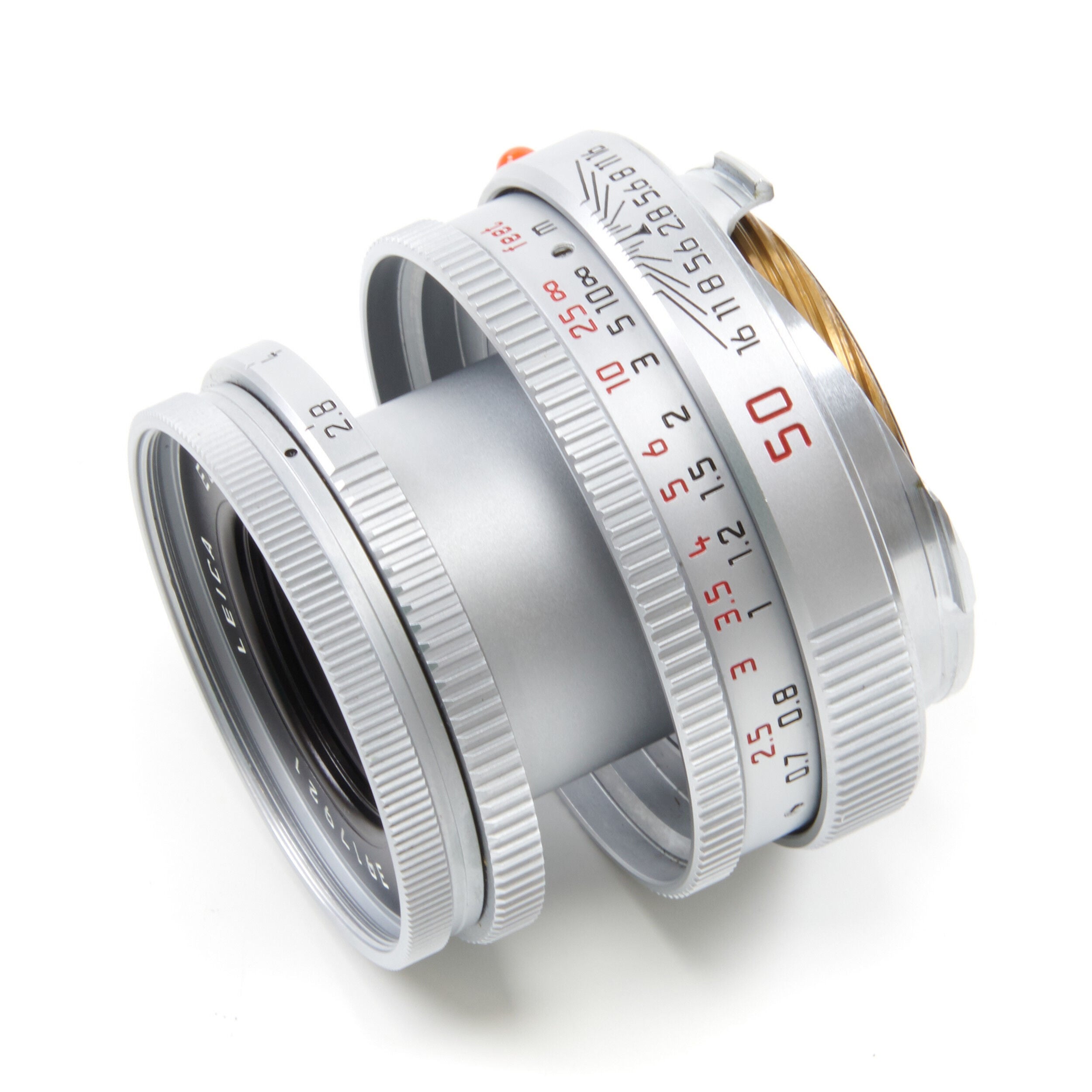 Leica 50mm f2.8 Elmar-M Chroom 6-Bit + Doos