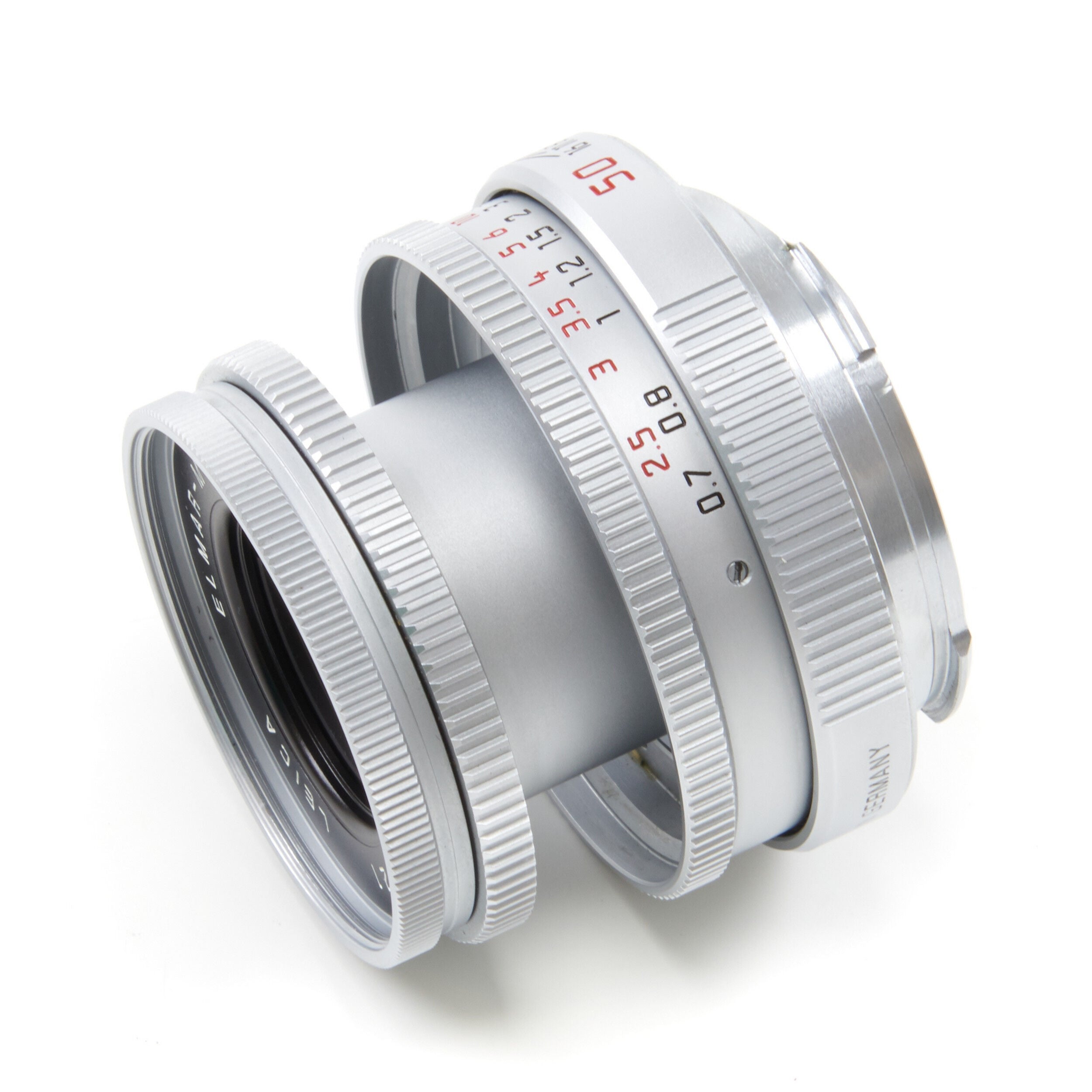 Leica 50mm f2.8 Elmar-M Chroom 6-Bit + Doos