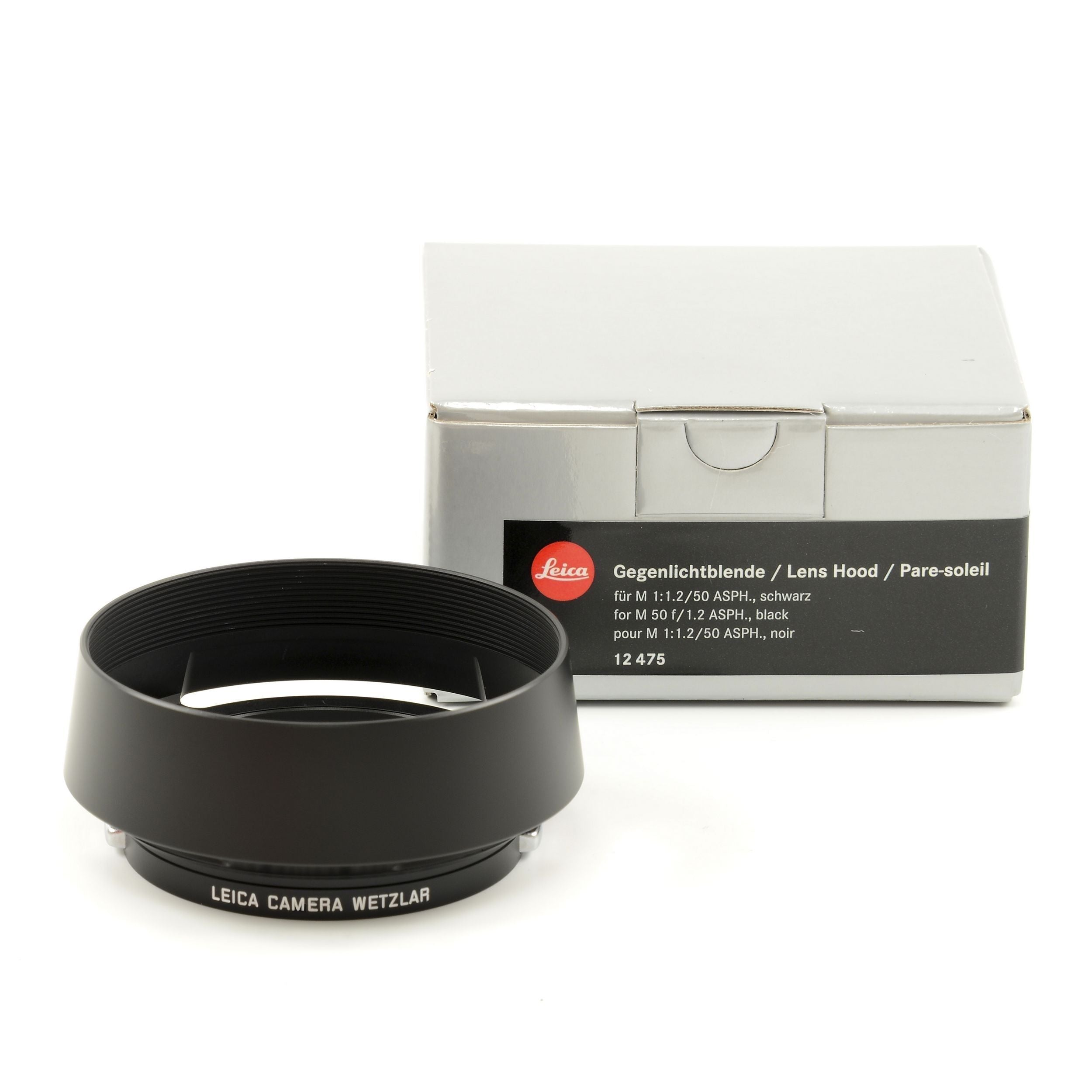 Leica Zonnekap Voor 50mm f1.2 Noctilux-M ASPH 11686 Lens + Doos
