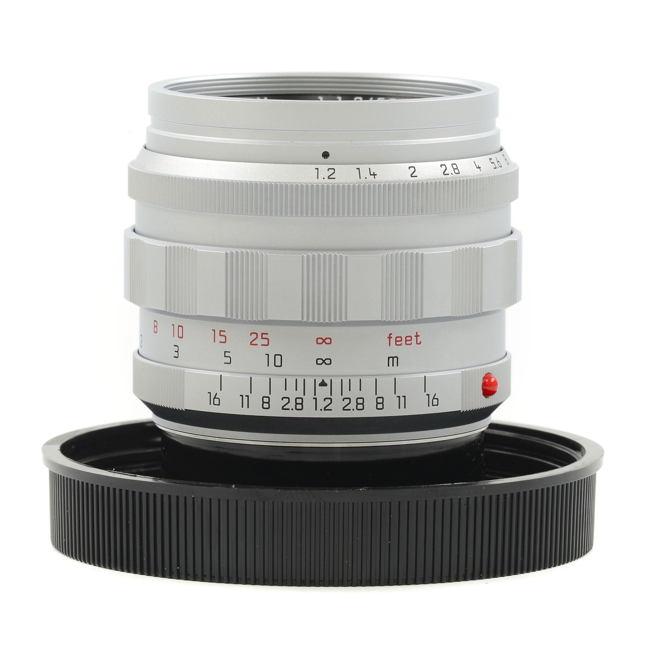 Leica 50mm f1.2 Noctilux-M ASPH Chroom + Doos Extreem Zeldzaam!
