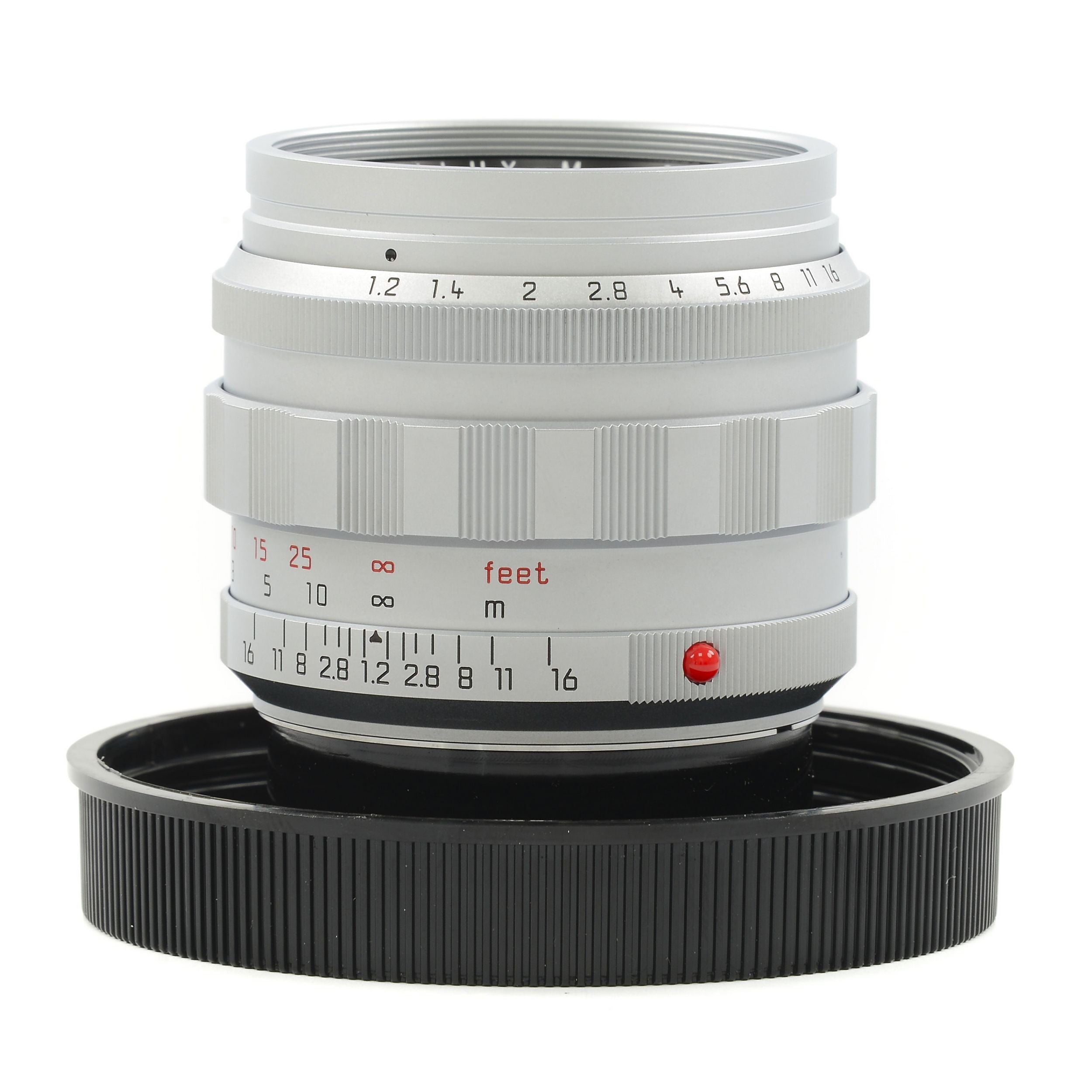Leica 50mm f1.2 Noctilux-M ASPH Chroom + Doos Extreem Zeldzaam!