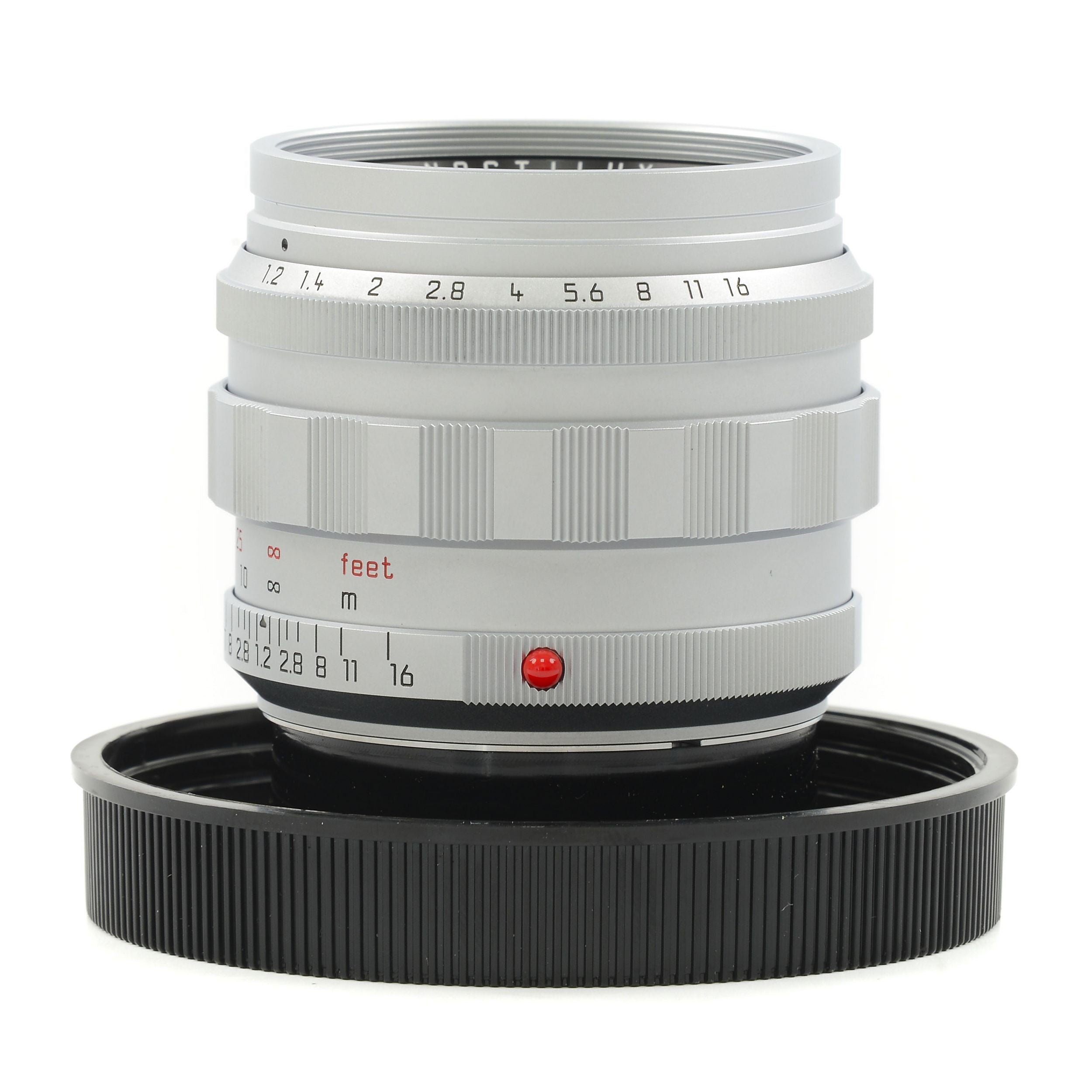 Leica 50mm f1.2 Noctilux-M ASPH Chroom + Doos Extreem Zeldzaam!