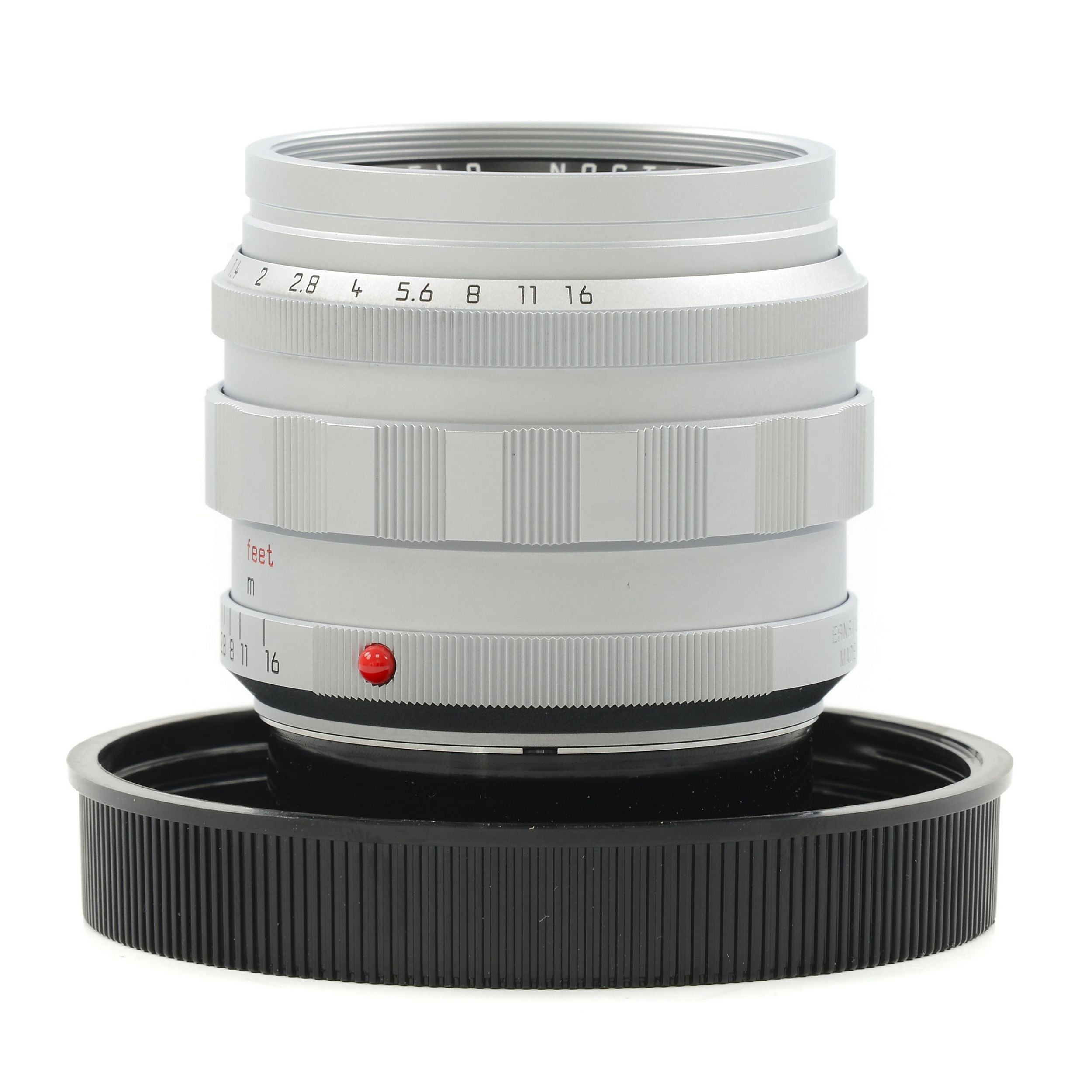 Leica 50mm f1.2 Noctilux-M ASPH Chroom + Doos Extreem Zeldzaam!