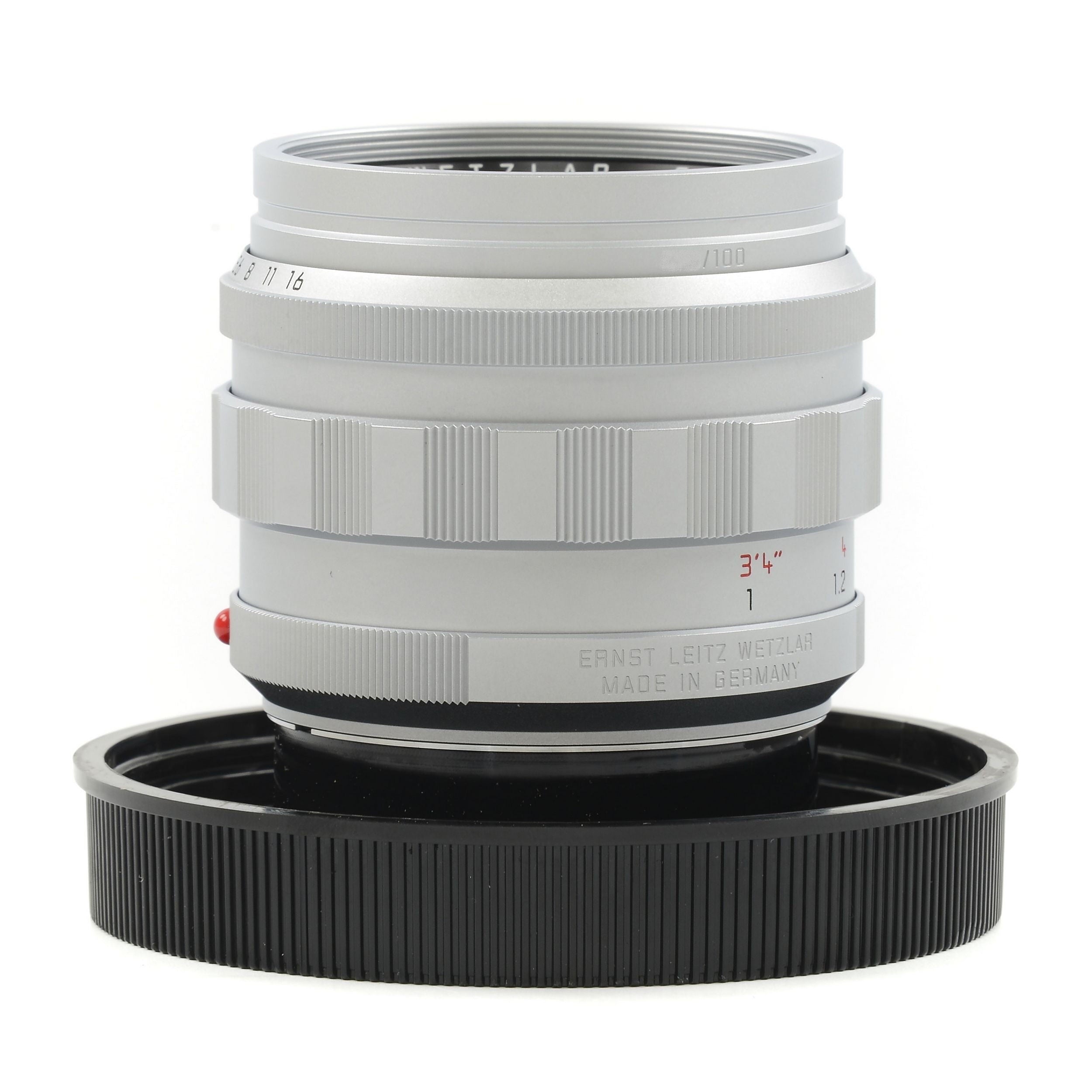 Leica 50mm f1.2 Noctilux-M ASPH Chroom + Doos Extreem Zeldzaam!