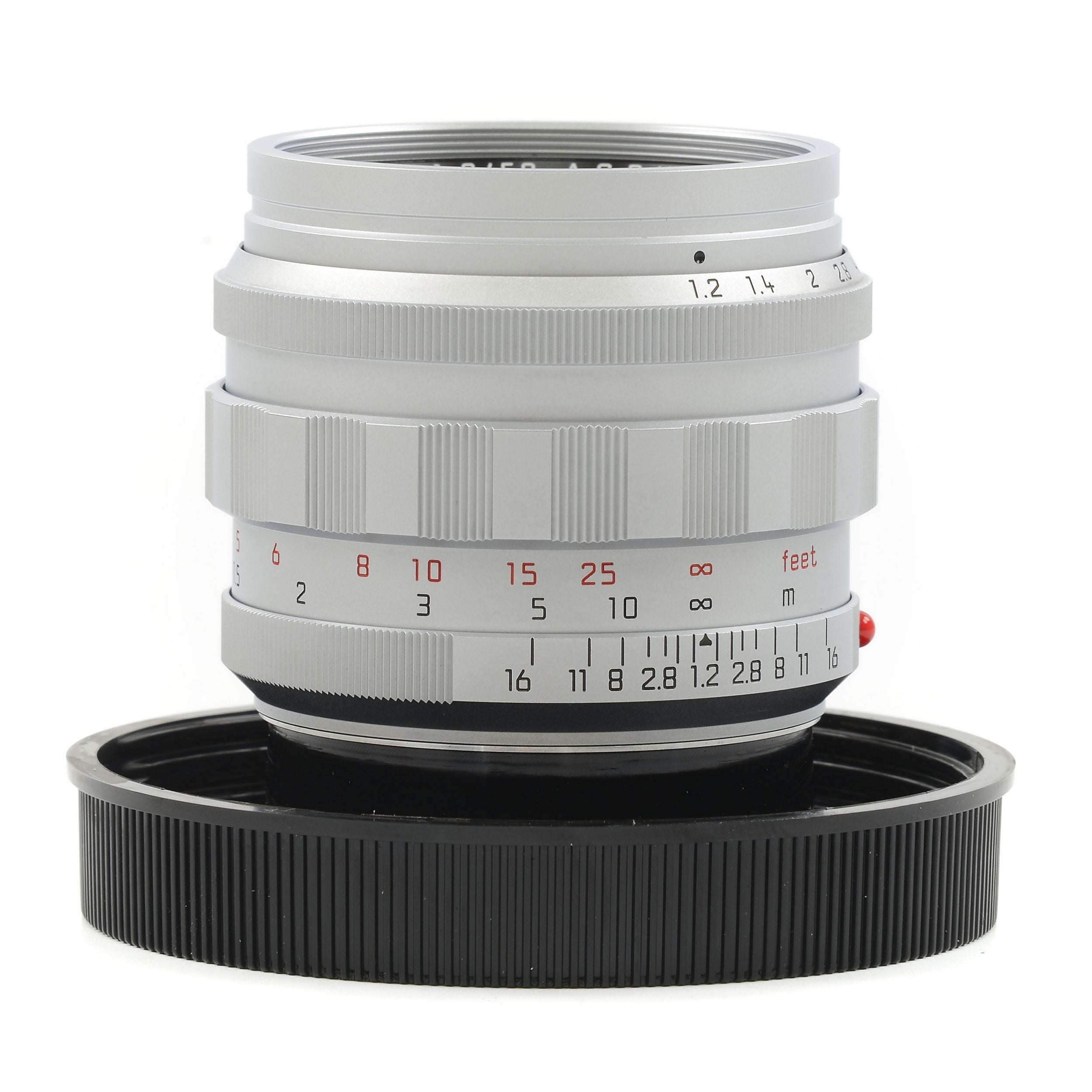 Leica 50mm f1.2 Noctilux-M ASPH Chroom + Doos Extreem Zeldzaam!