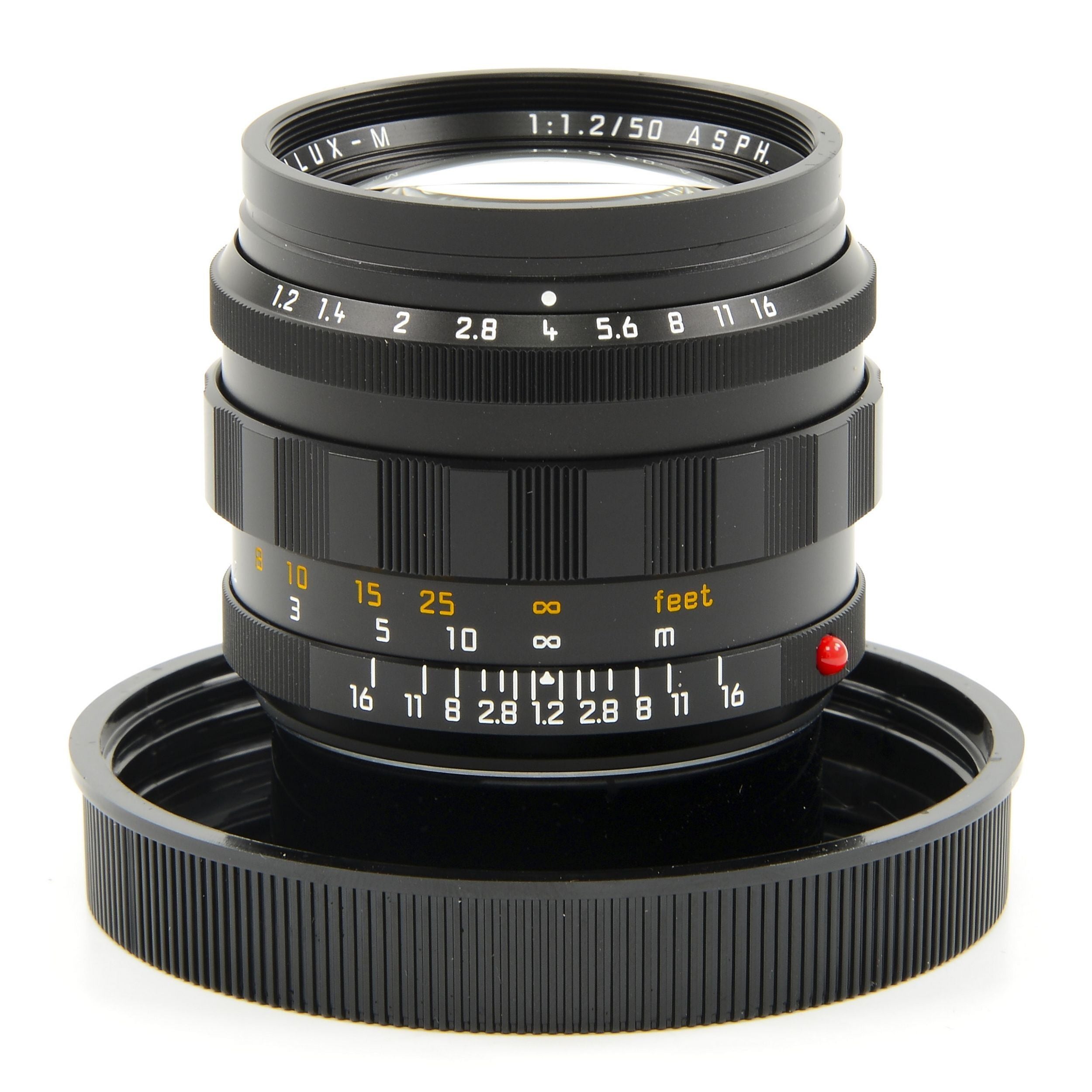 Leica 50mm f1.2 Noctilux-M ASPH Zwart + Doos