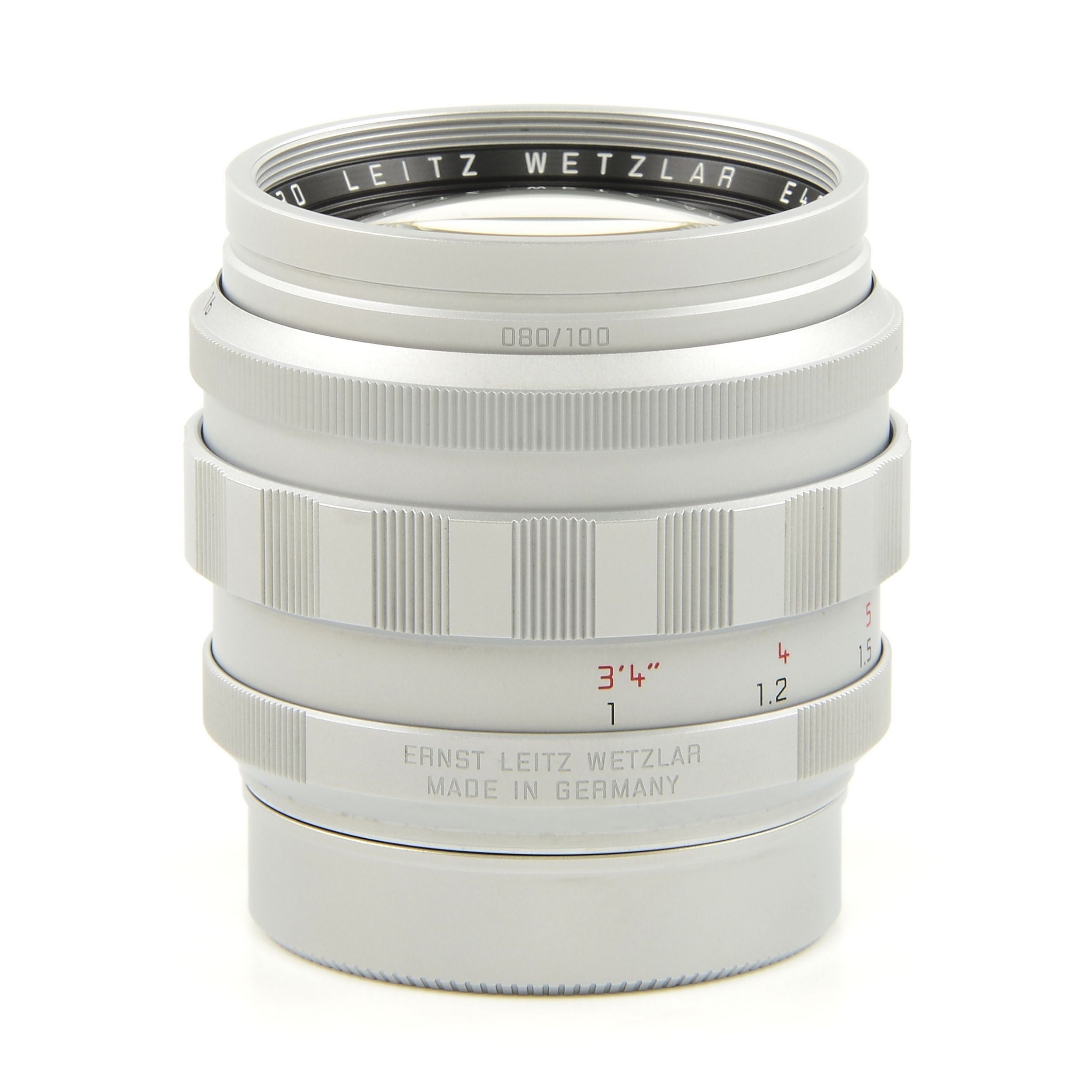 Leica 50mm f1.2 Noctilux-M ASPH Chroom + Verkeerd Type Doos Met Matching Nummer!!!