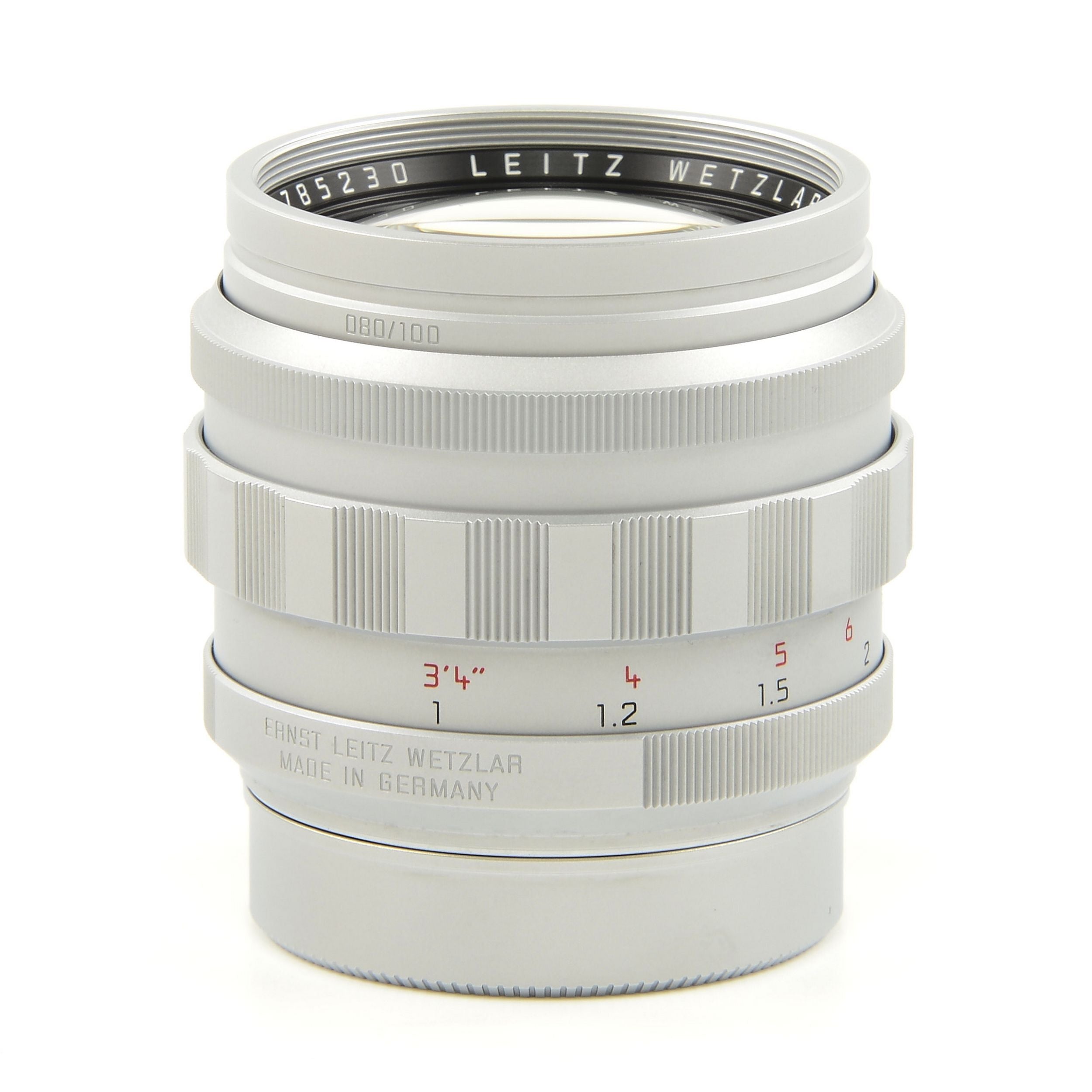 Leica 50mm f1.2 Noctilux-M ASPH Chroom + Verkeerd Type Doos Met Matching Nummer!!!