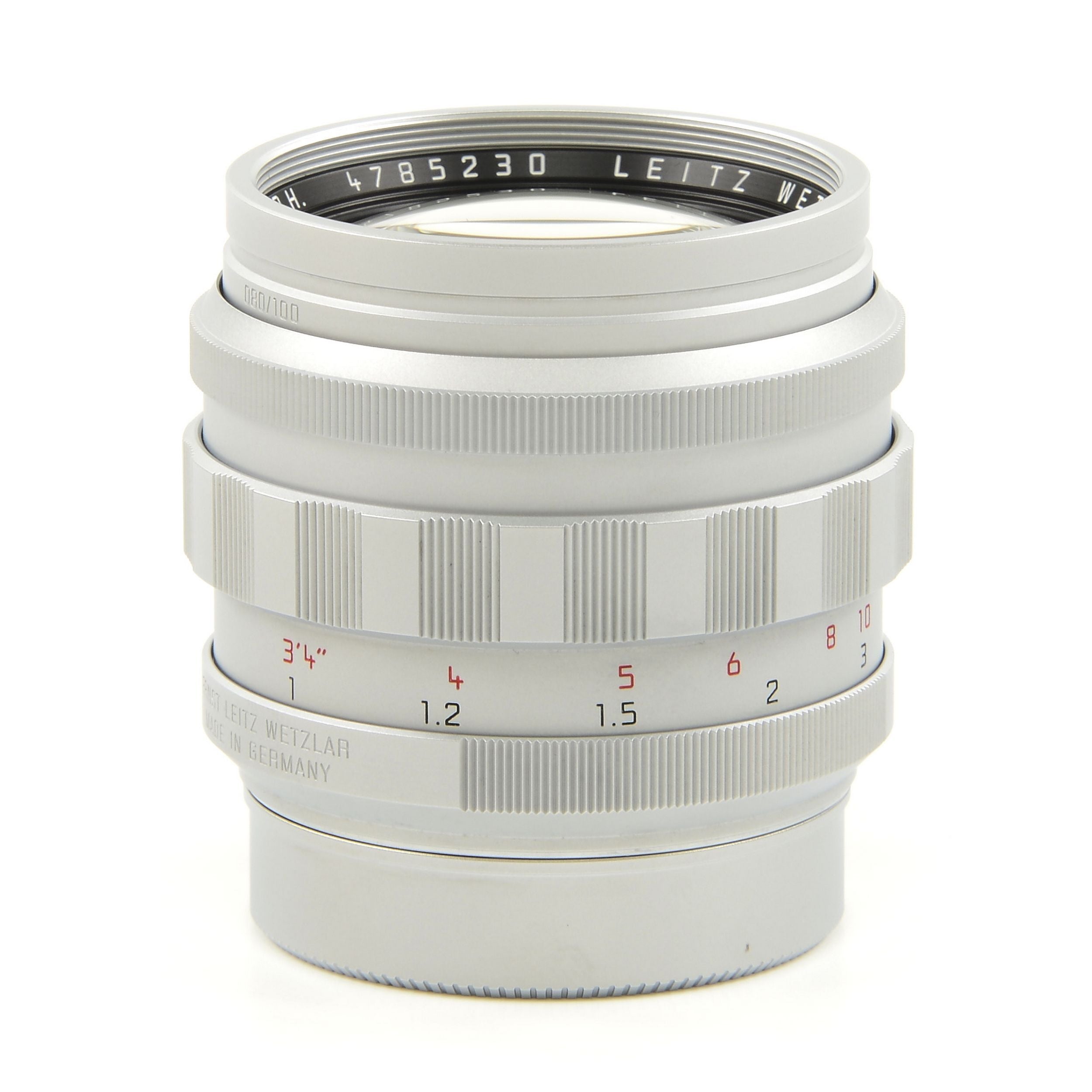 Leica 50mm f1.2 Noctilux-M ASPH Chroom + Verkeerd Type Doos Met Matching Nummer!!!